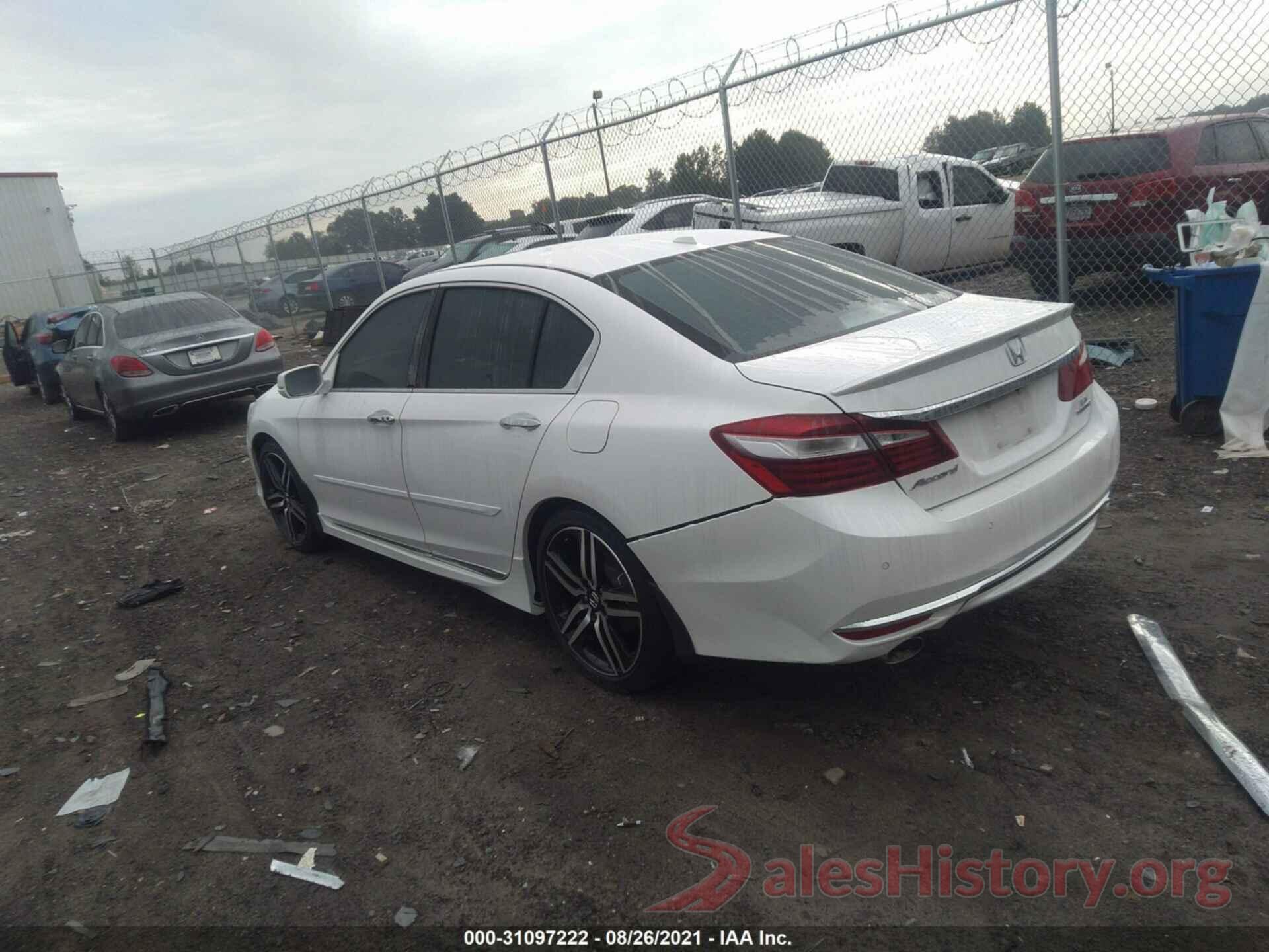 1HGCR3F94GA006674 2016 HONDA ACCORD SEDAN