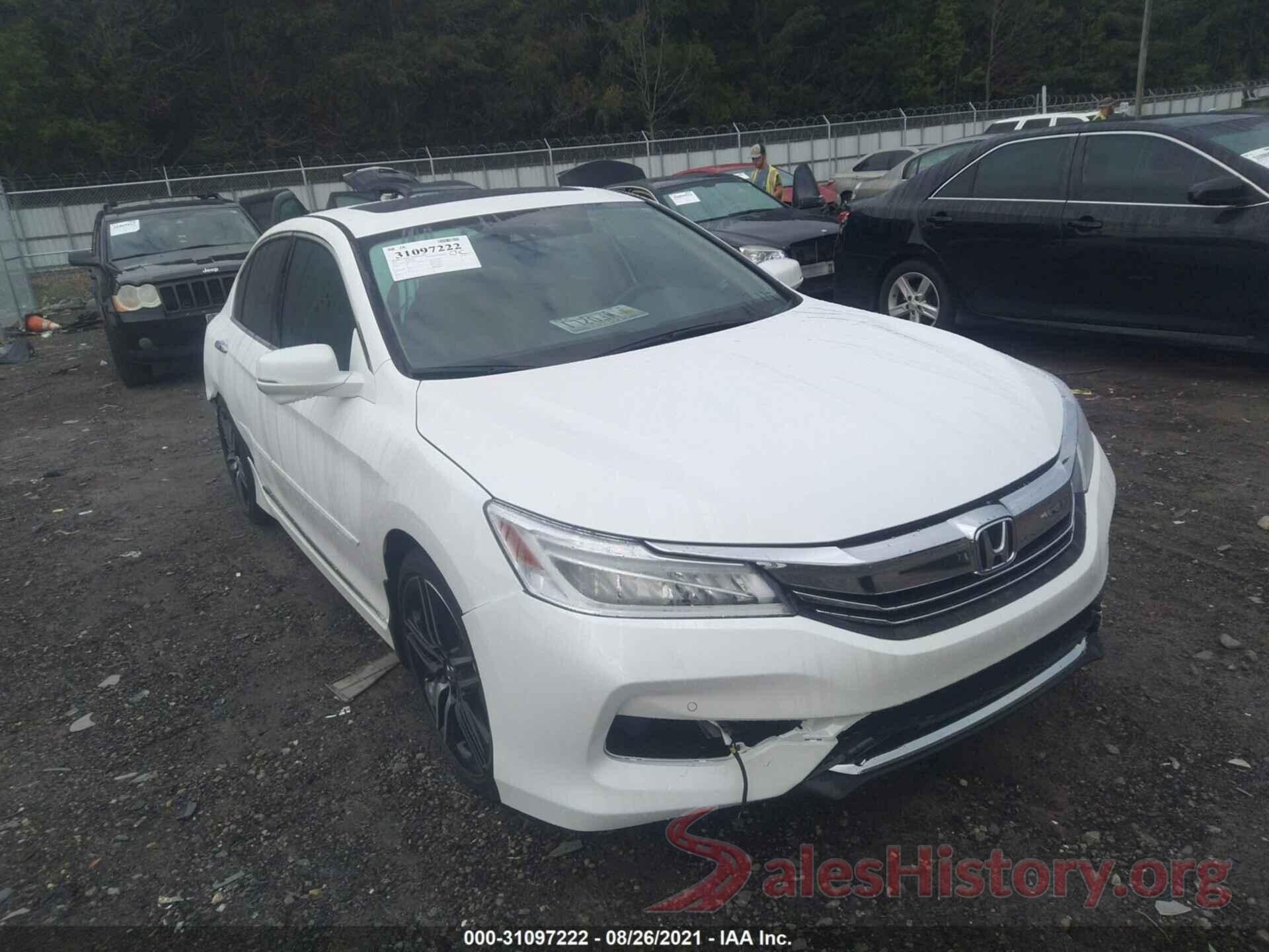 1HGCR3F94GA006674 2016 HONDA ACCORD SEDAN