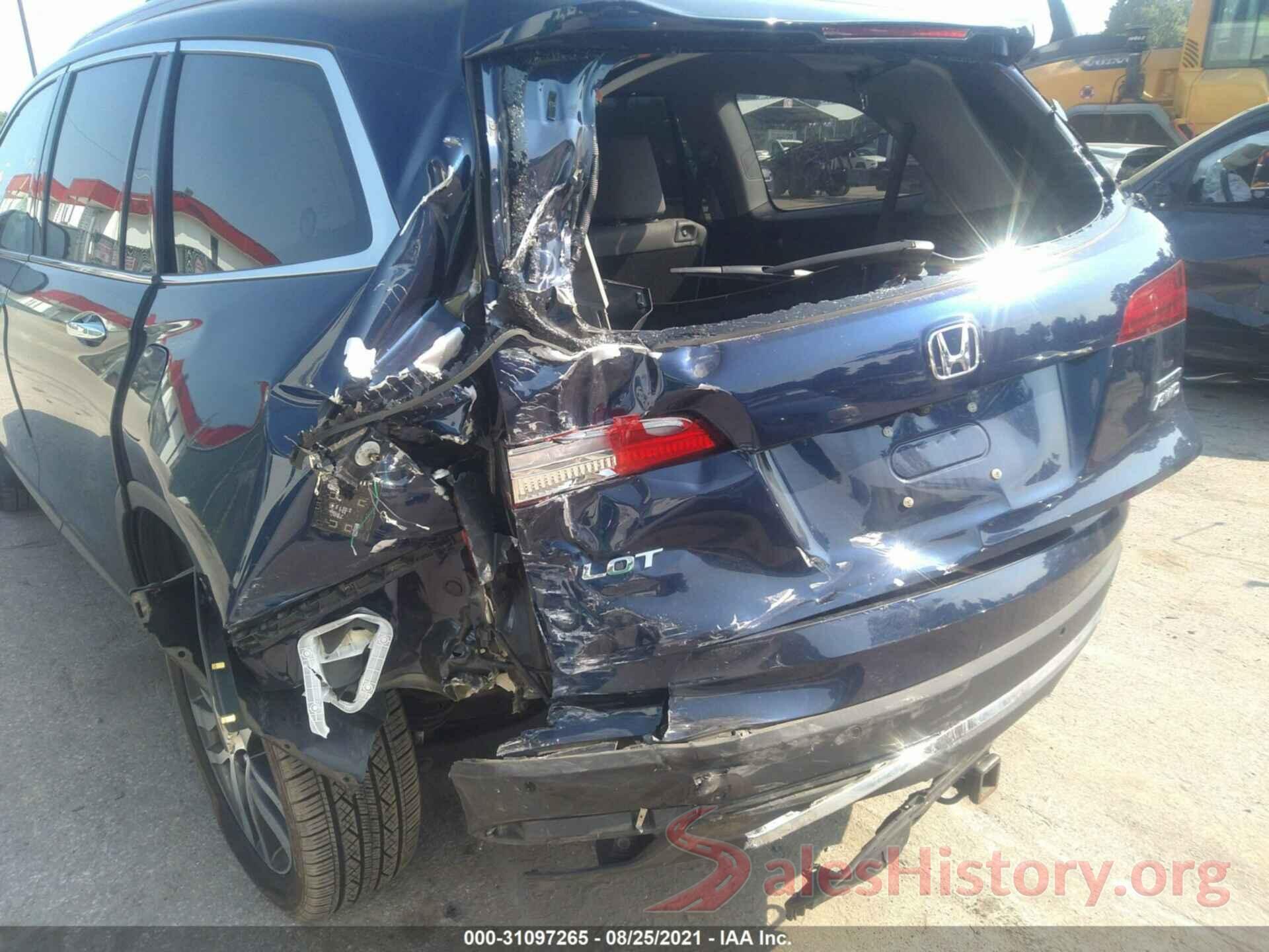 5FNYF6H92HB078977 2017 HONDA PILOT