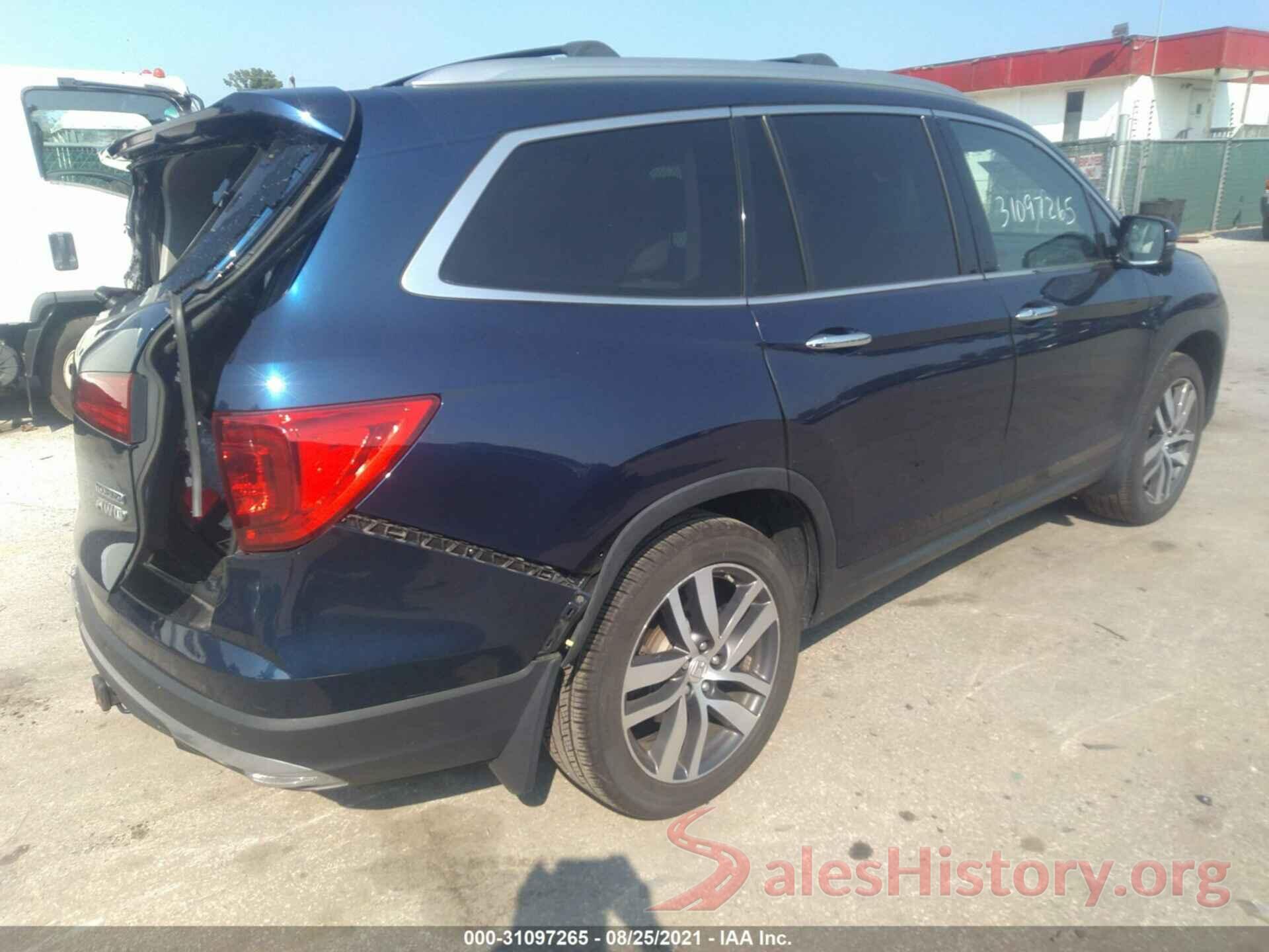 5FNYF6H92HB078977 2017 HONDA PILOT