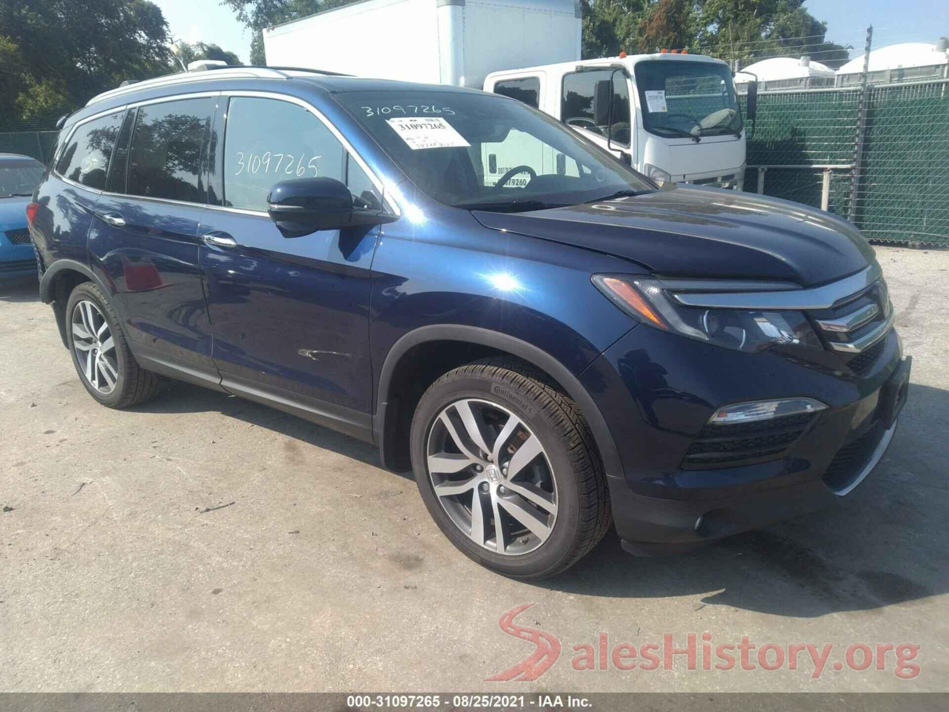 5FNYF6H92HB078977 2017 HONDA PILOT