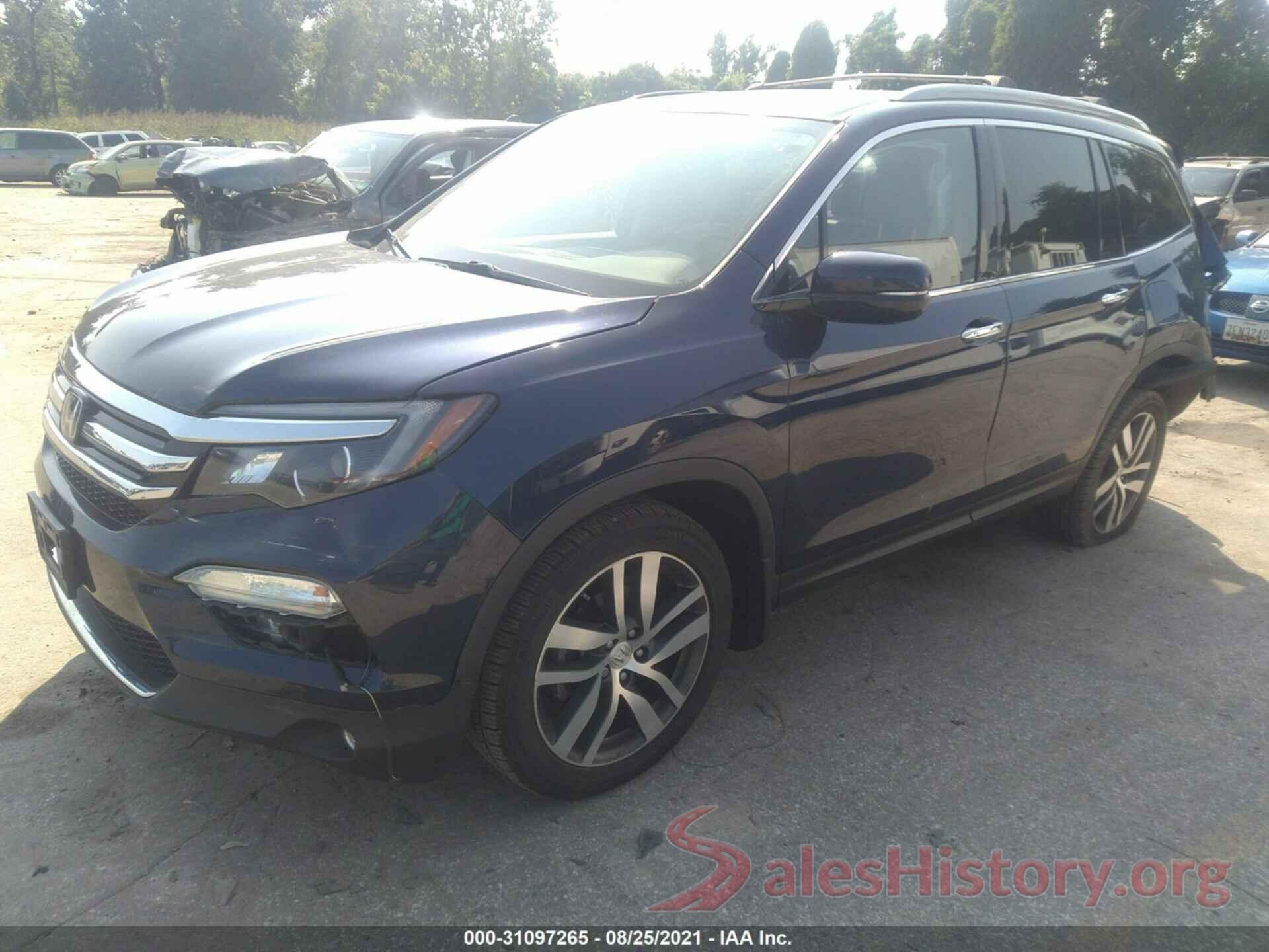 5FNYF6H92HB078977 2017 HONDA PILOT