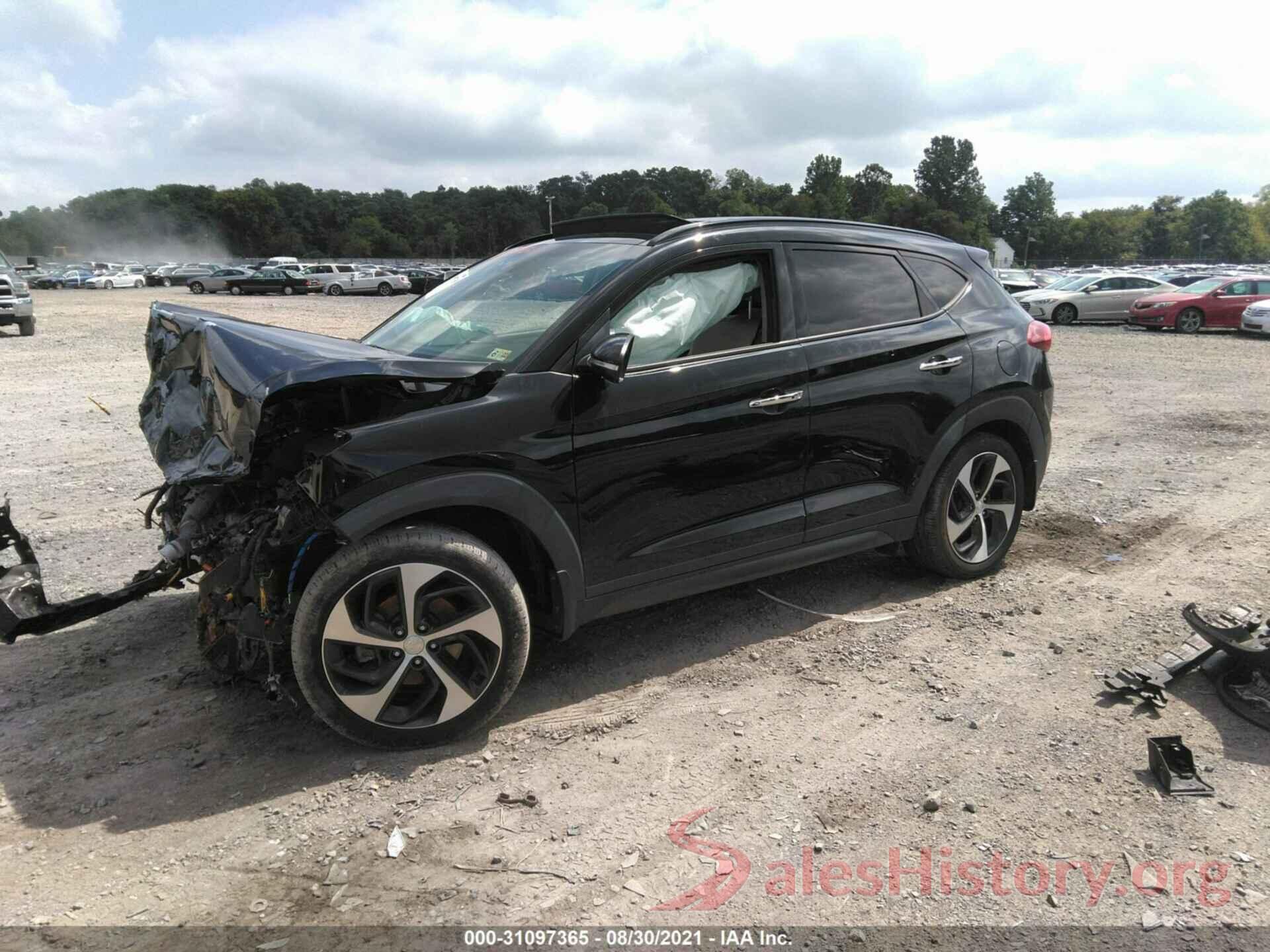 KM8J3CA22GU049955 2016 HYUNDAI TUCSON