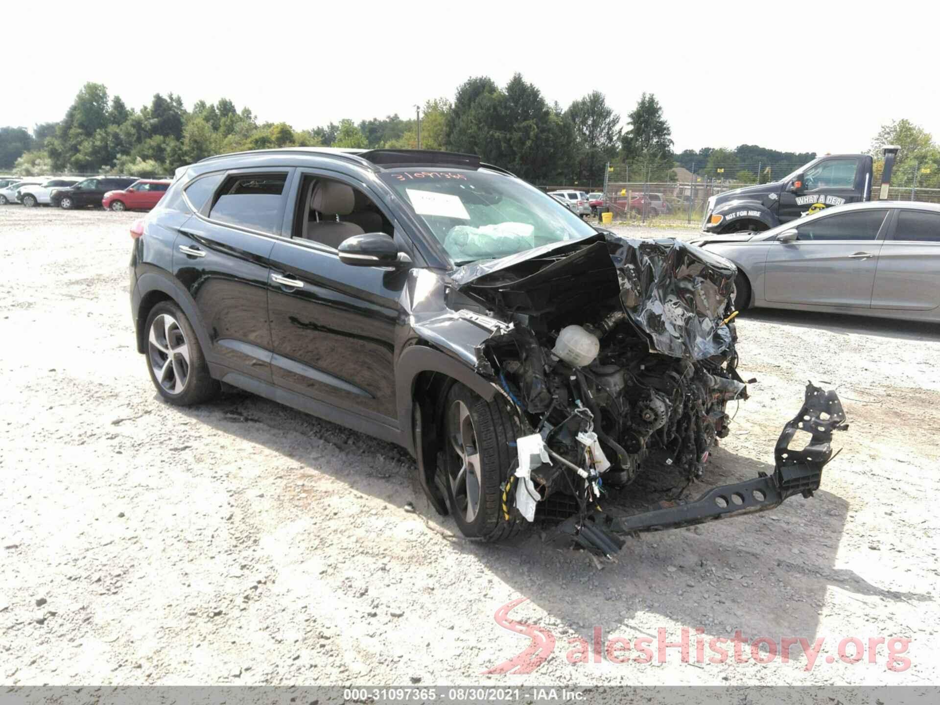 KM8J3CA22GU049955 2016 HYUNDAI TUCSON