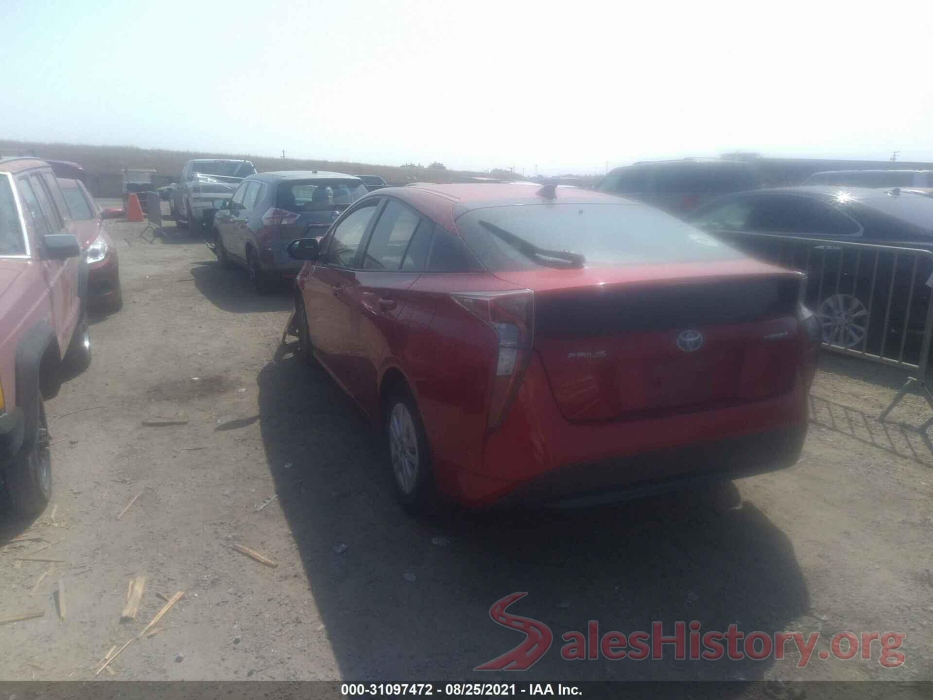 JTDKBRFU9G3524838 2016 TOYOTA PRIUS