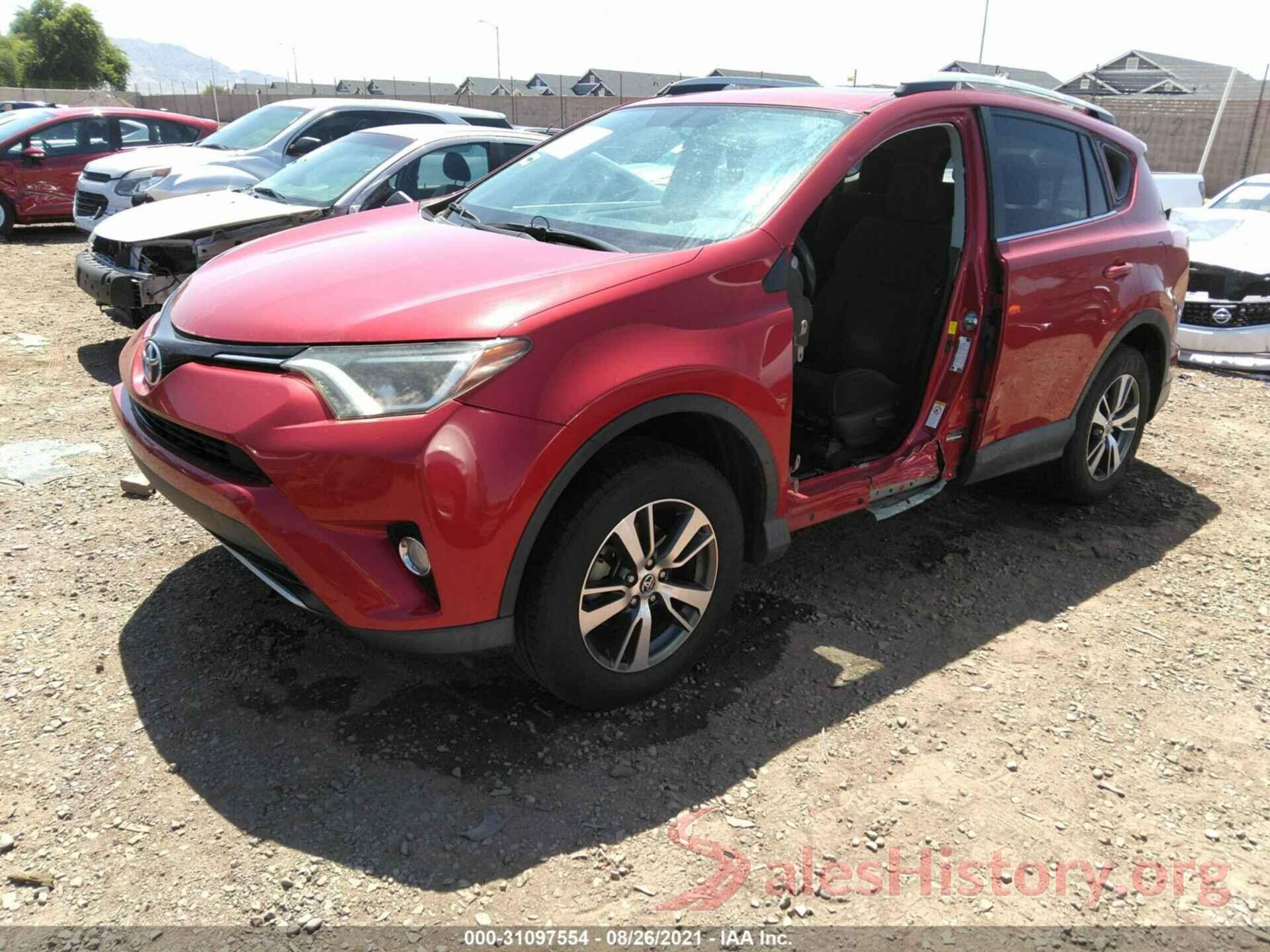 2T3WFREV7GW258006 2016 TOYOTA RAV4