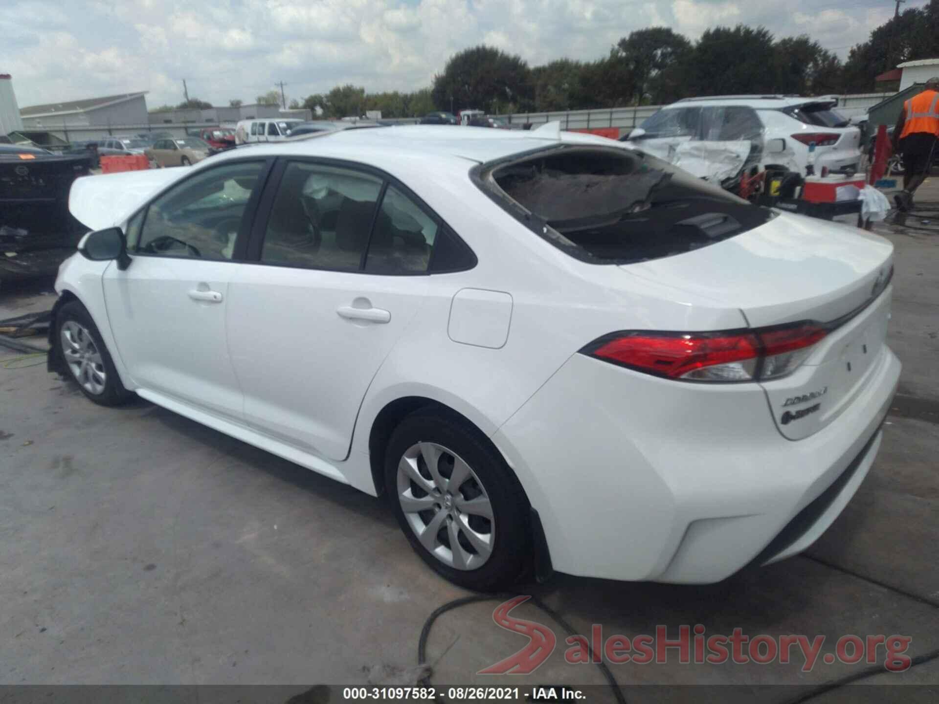 JTDEPMAE7MJ142610 2021 TOYOTA COROLLA