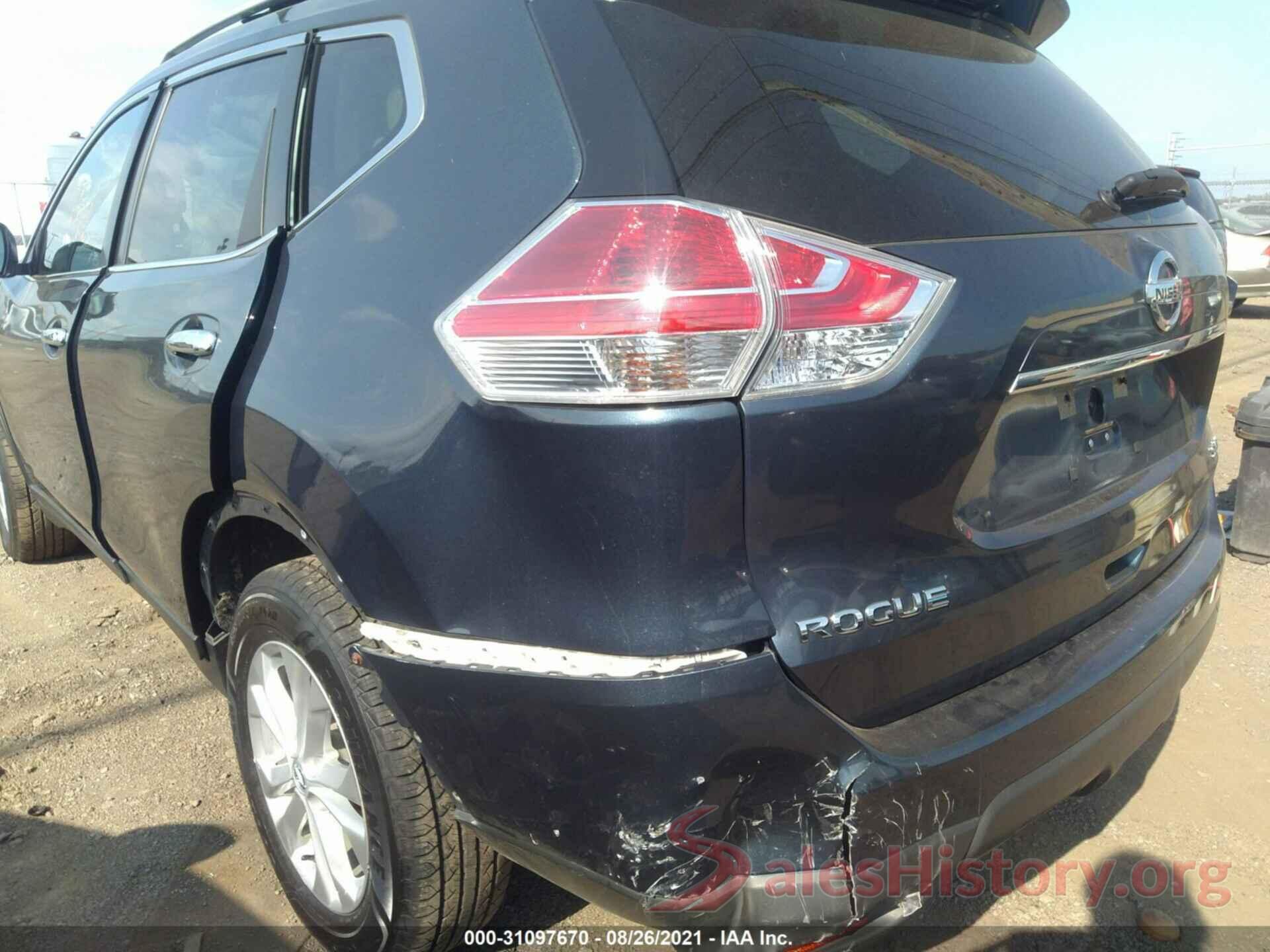 KNMAT2MV6GP669341 2016 NISSAN ROGUE