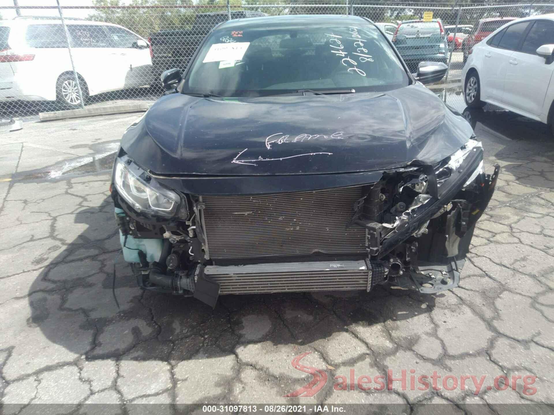 SHHFK7H56JU223576 2018 HONDA CIVIC HATCHBACK