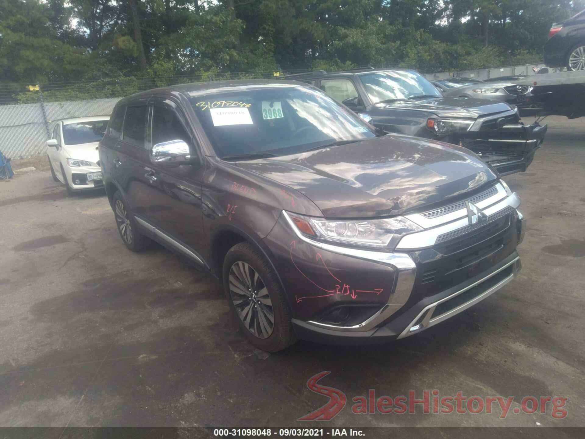 JA4AZ3A38KZ055714 2019 MITSUBISHI OUTLANDER