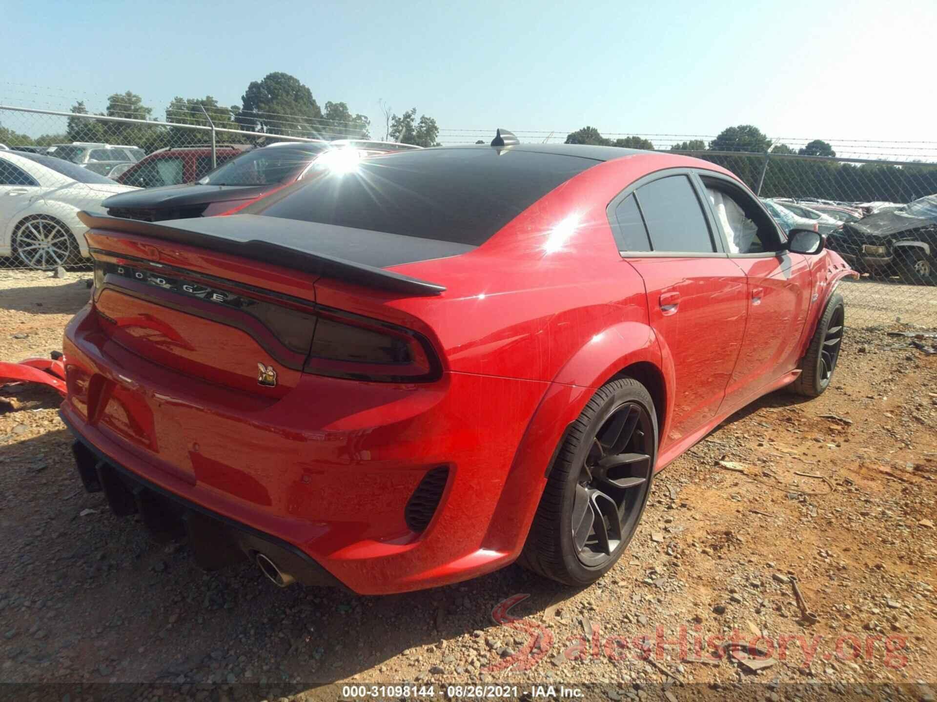 2C3CDXGJ8MH601557 2021 DODGE CHARGER