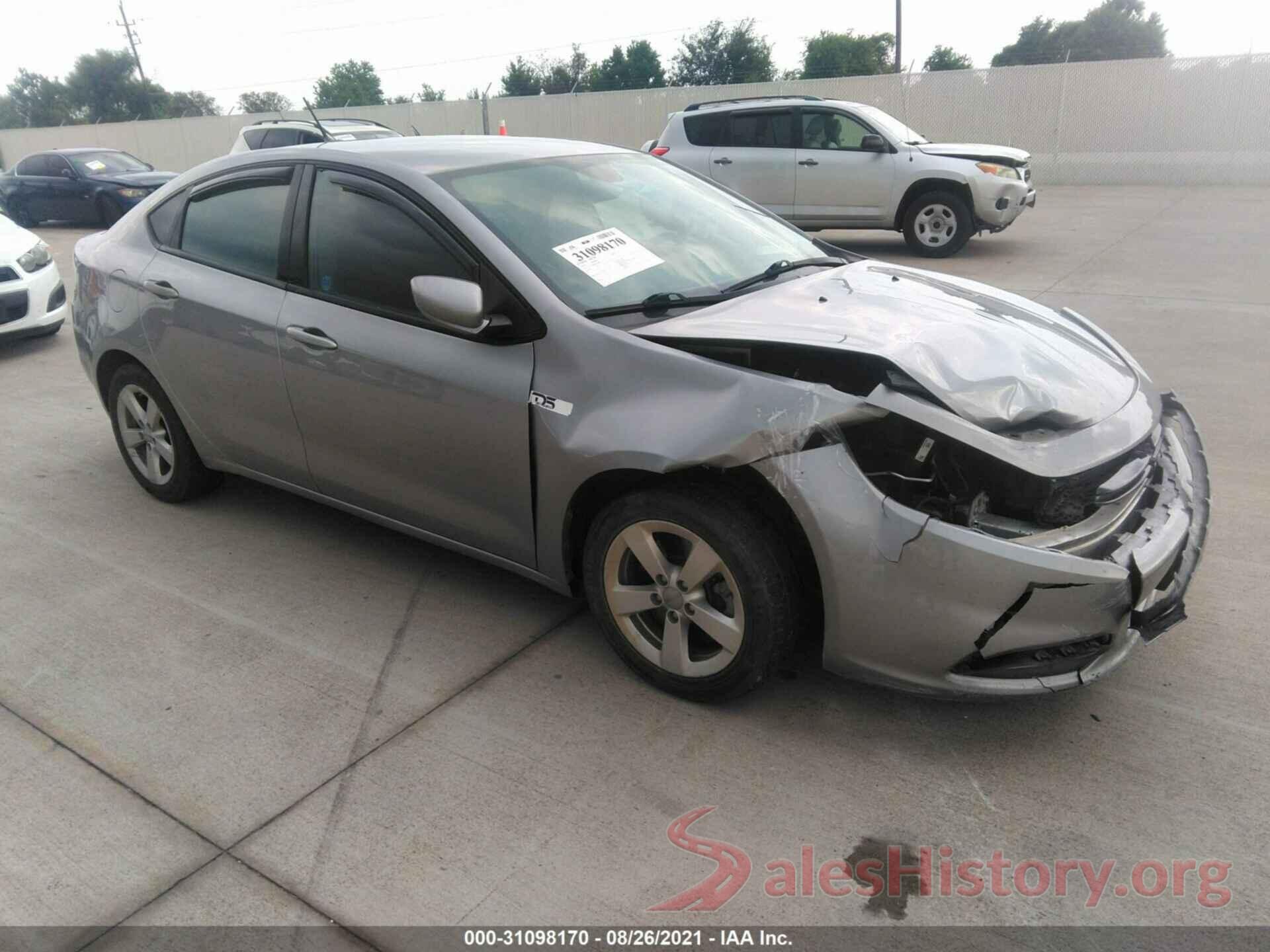 1C3CDFBA6GD689138 2016 DODGE DART