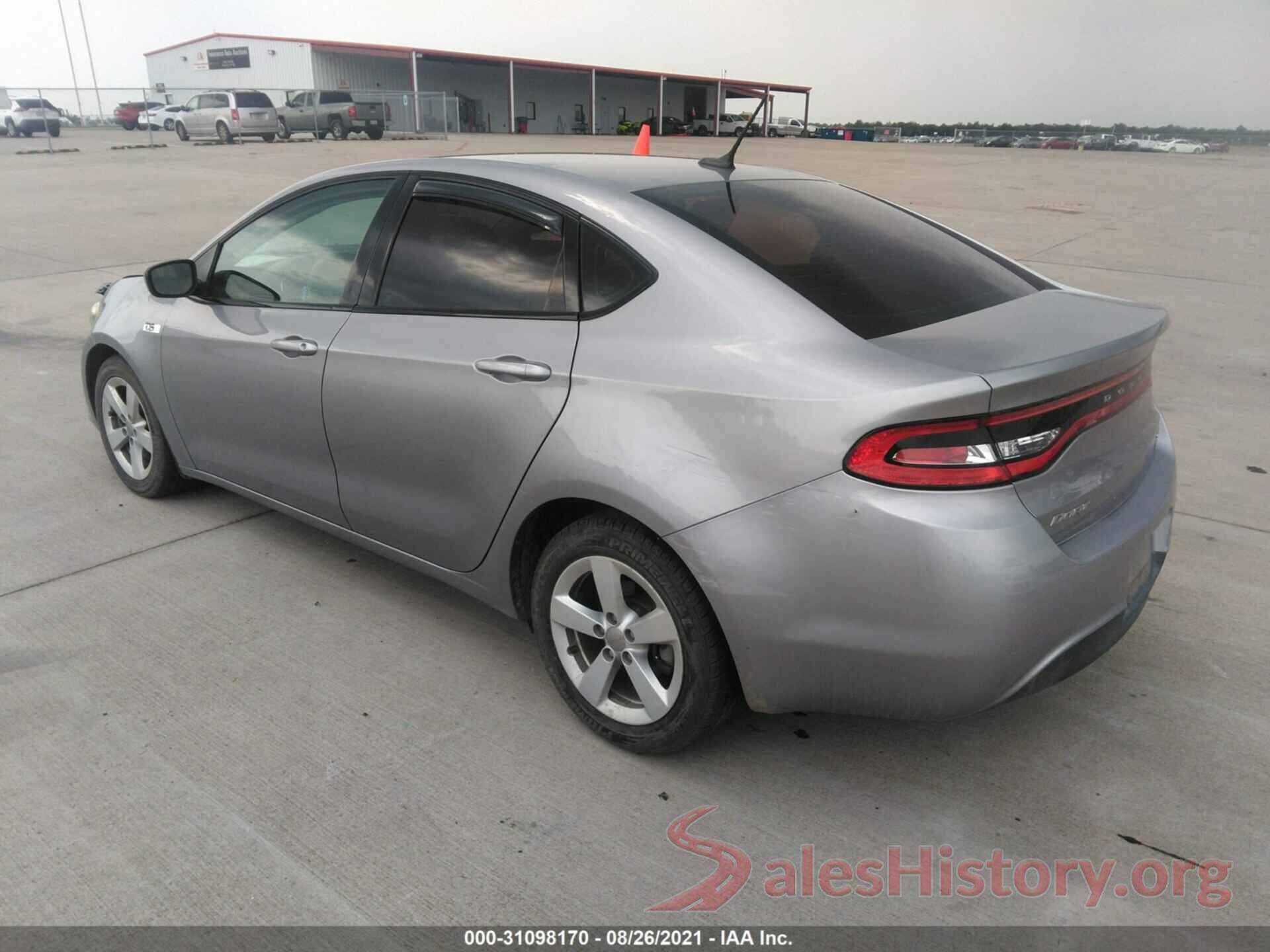 1C3CDFBA6GD689138 2016 DODGE DART