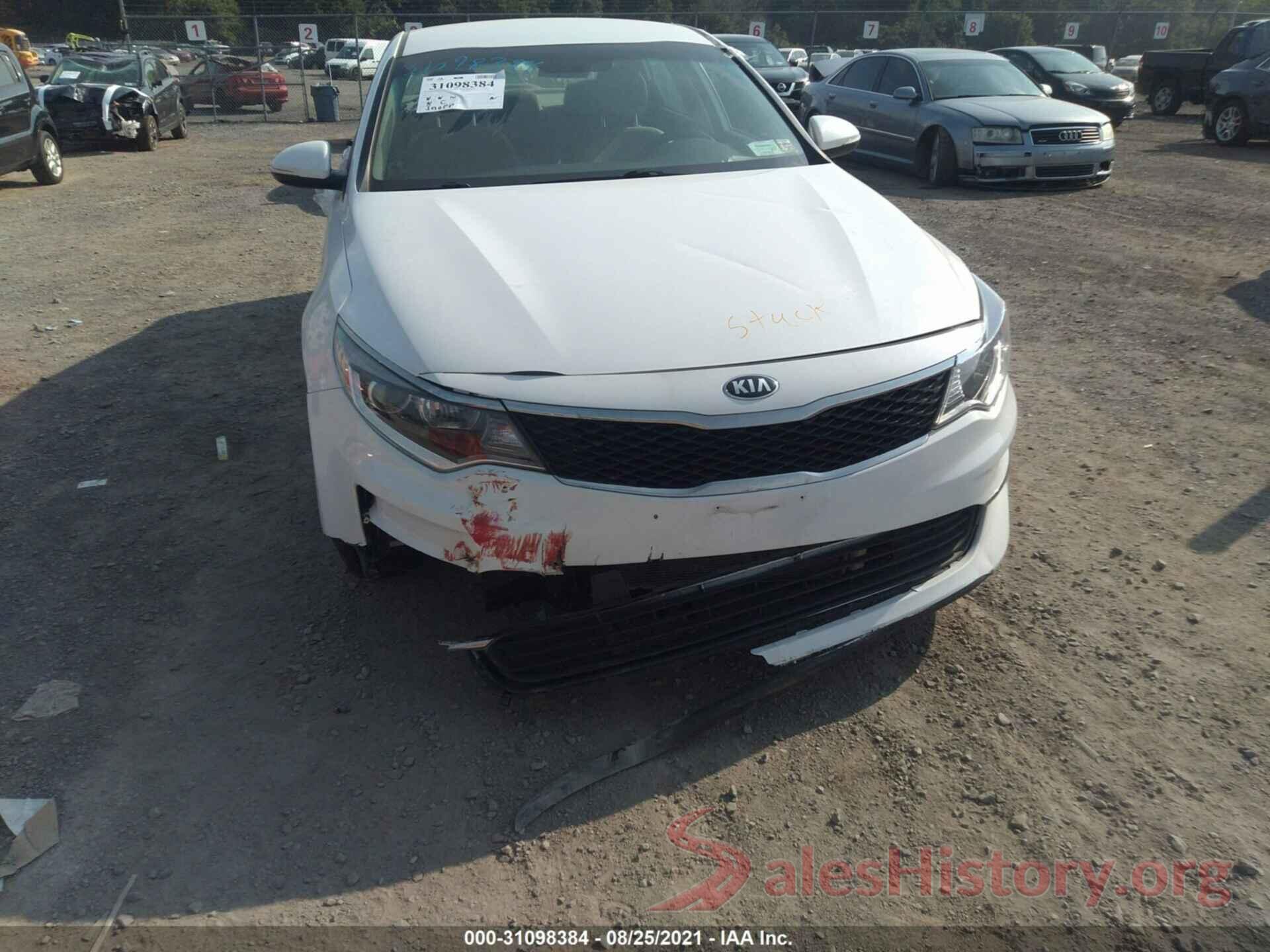 5XXGT4L35HG166964 2017 KIA OPTIMA