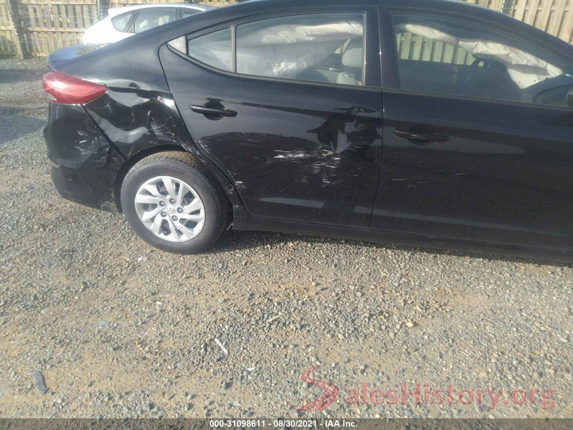 5NPD74LFXHH155741 2017 HYUNDAI ELANTRA