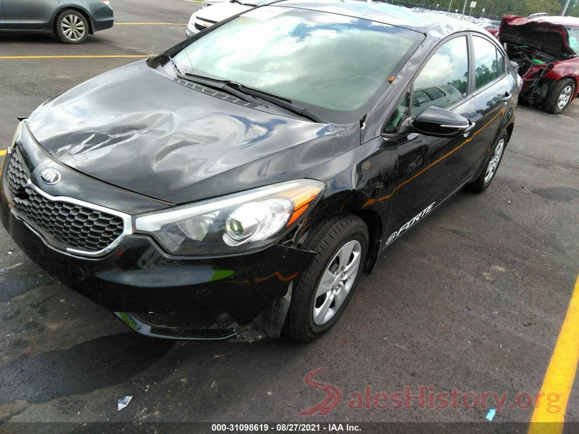 KNAFX4A67G5523946 2016 KIA FORTE