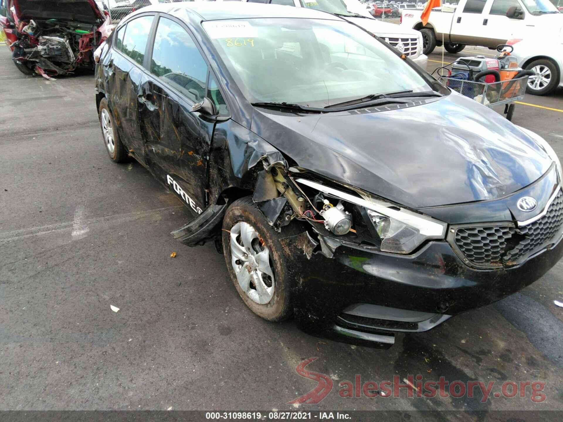 KNAFX4A67G5523946 2016 KIA FORTE