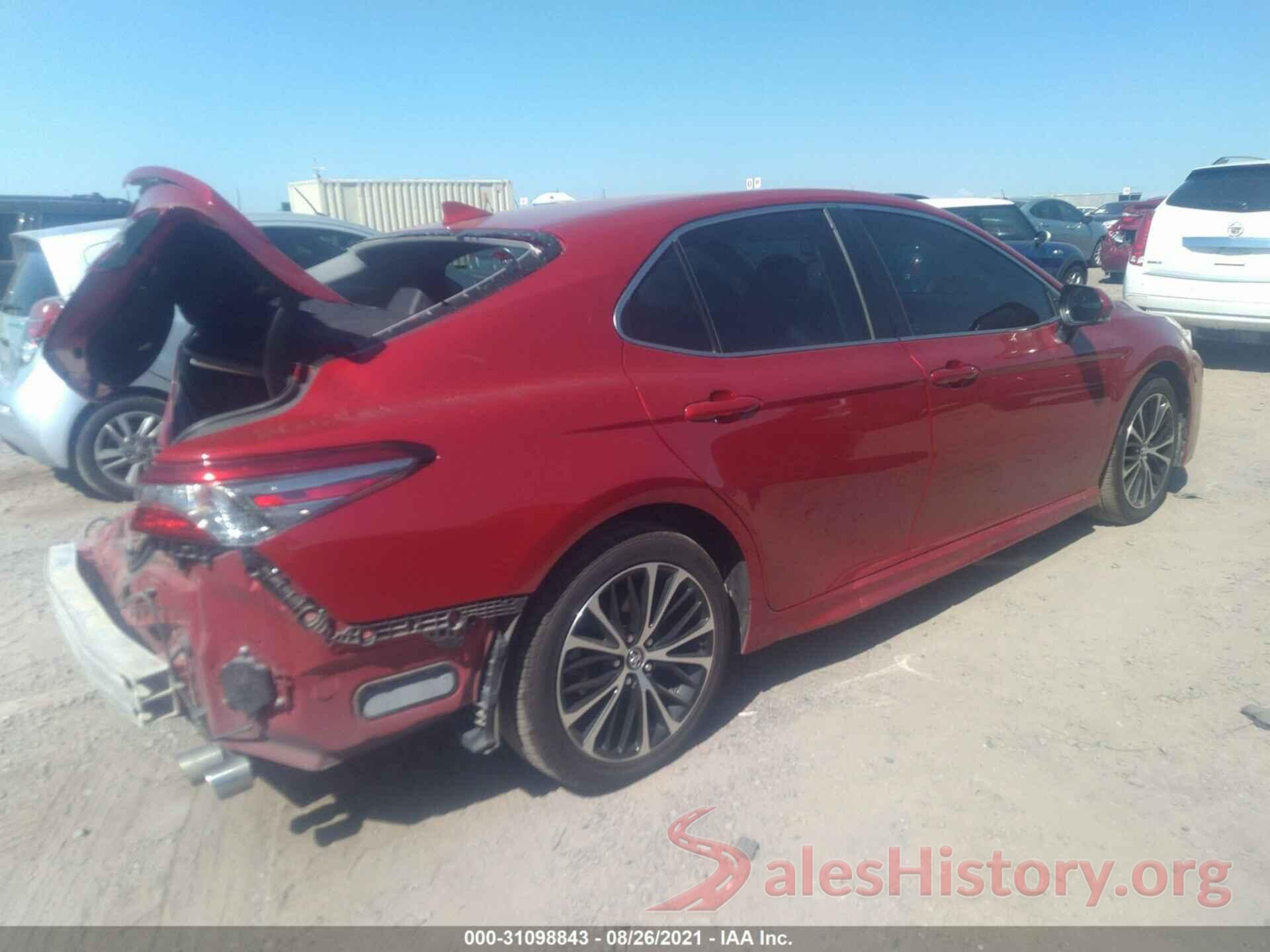 4T1B11HK2KU166688 2019 TOYOTA CAMRY