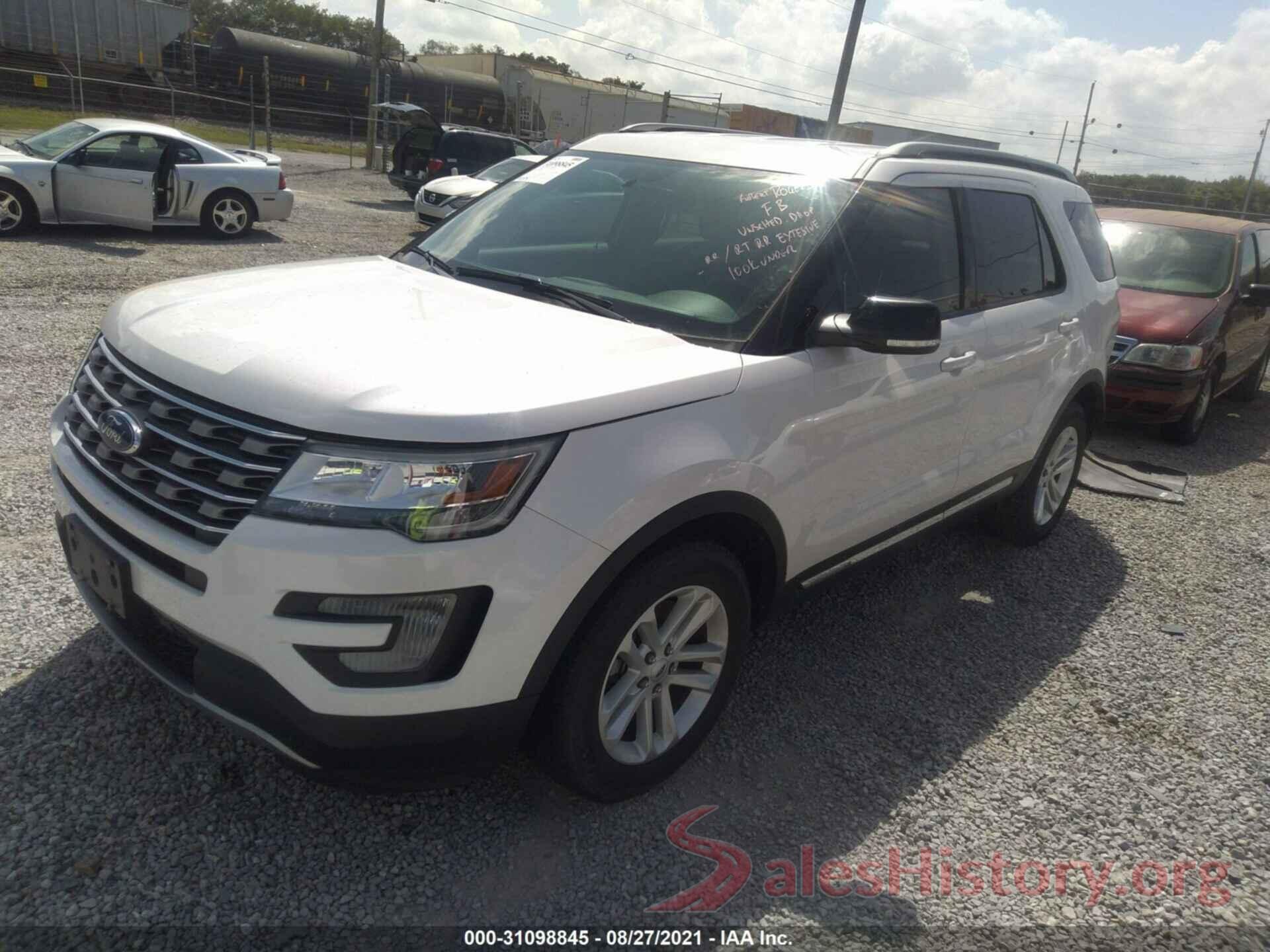 1FM5K7D81HGB87353 2017 FORD EXPLORER