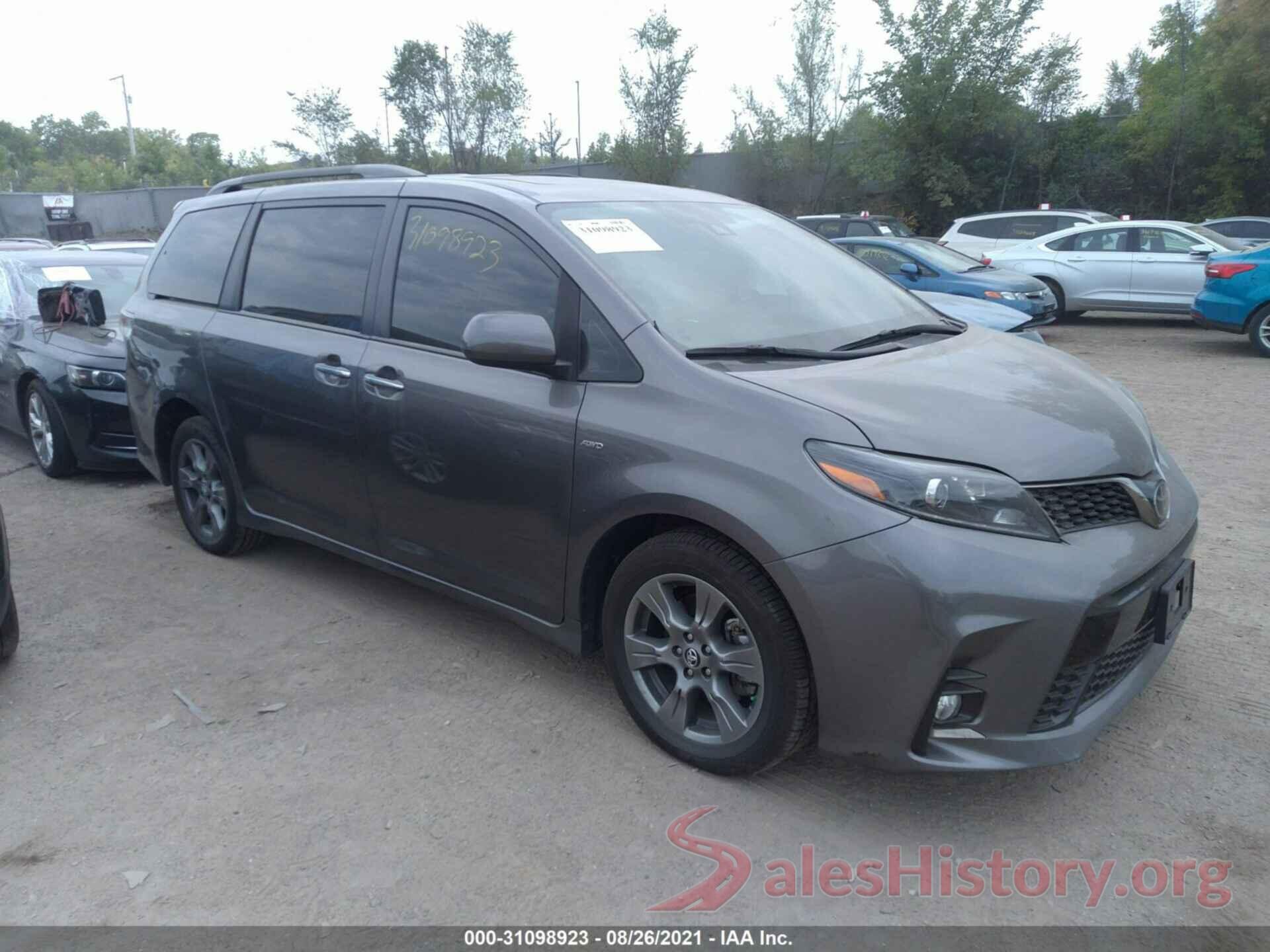 5TDEZ3DC2LS235468 2020 TOYOTA SIENNA