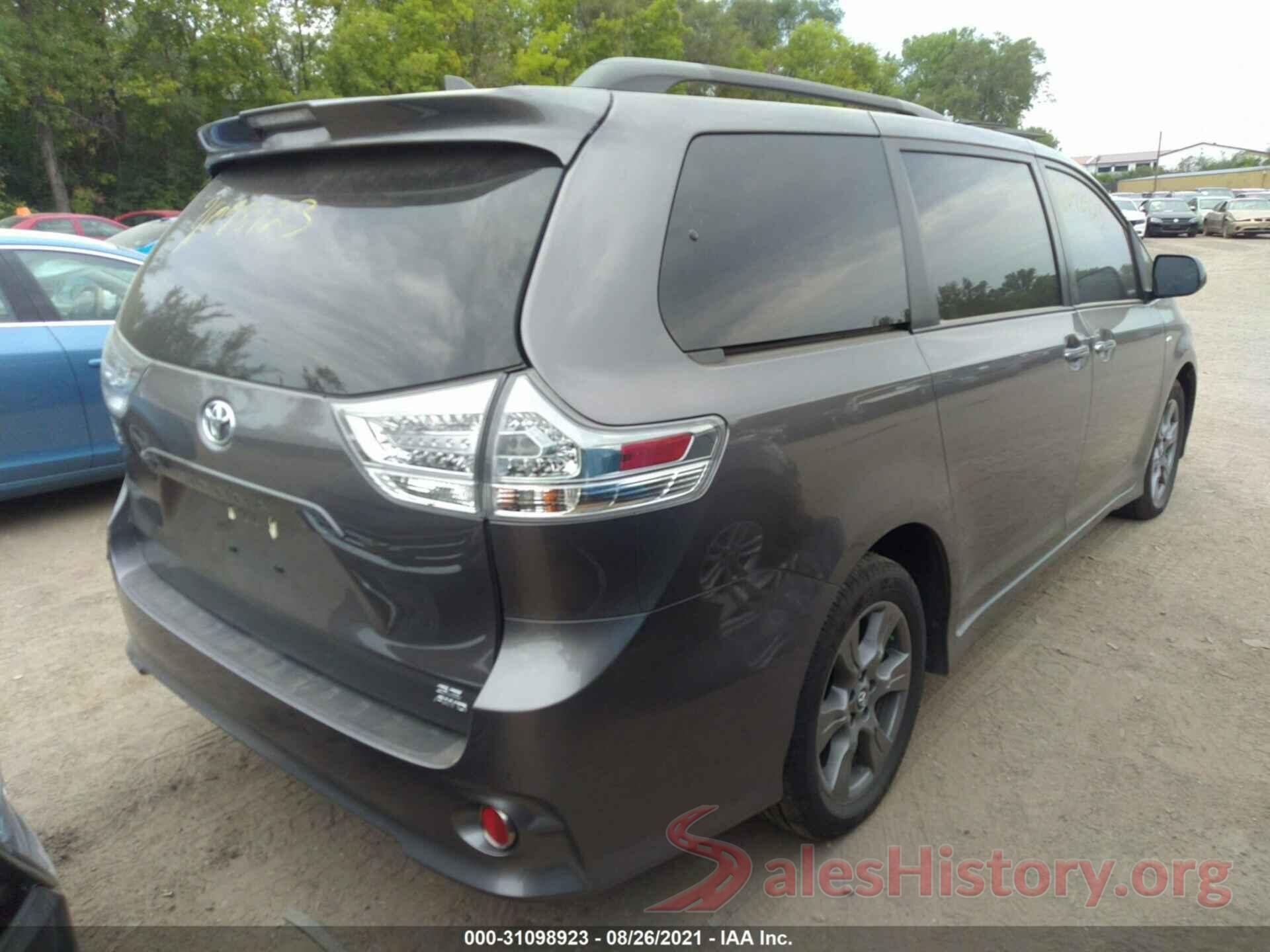 5TDEZ3DC2LS235468 2020 TOYOTA SIENNA