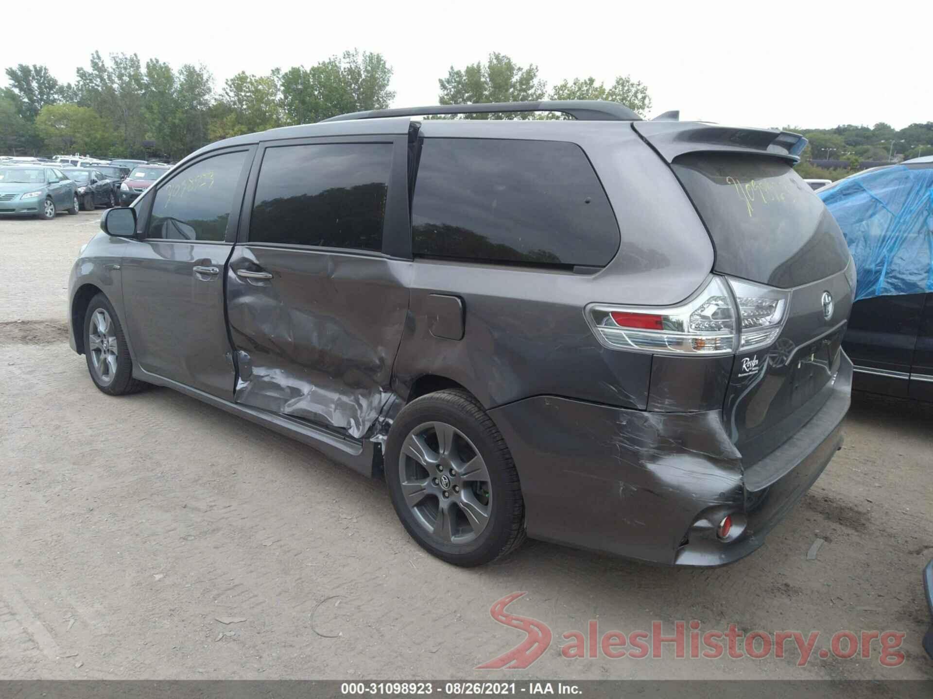 5TDEZ3DC2LS235468 2020 TOYOTA SIENNA