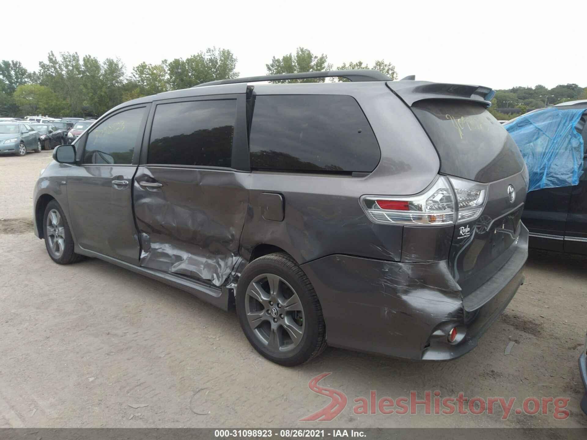 5TDEZ3DC2LS235468 2020 TOYOTA SIENNA