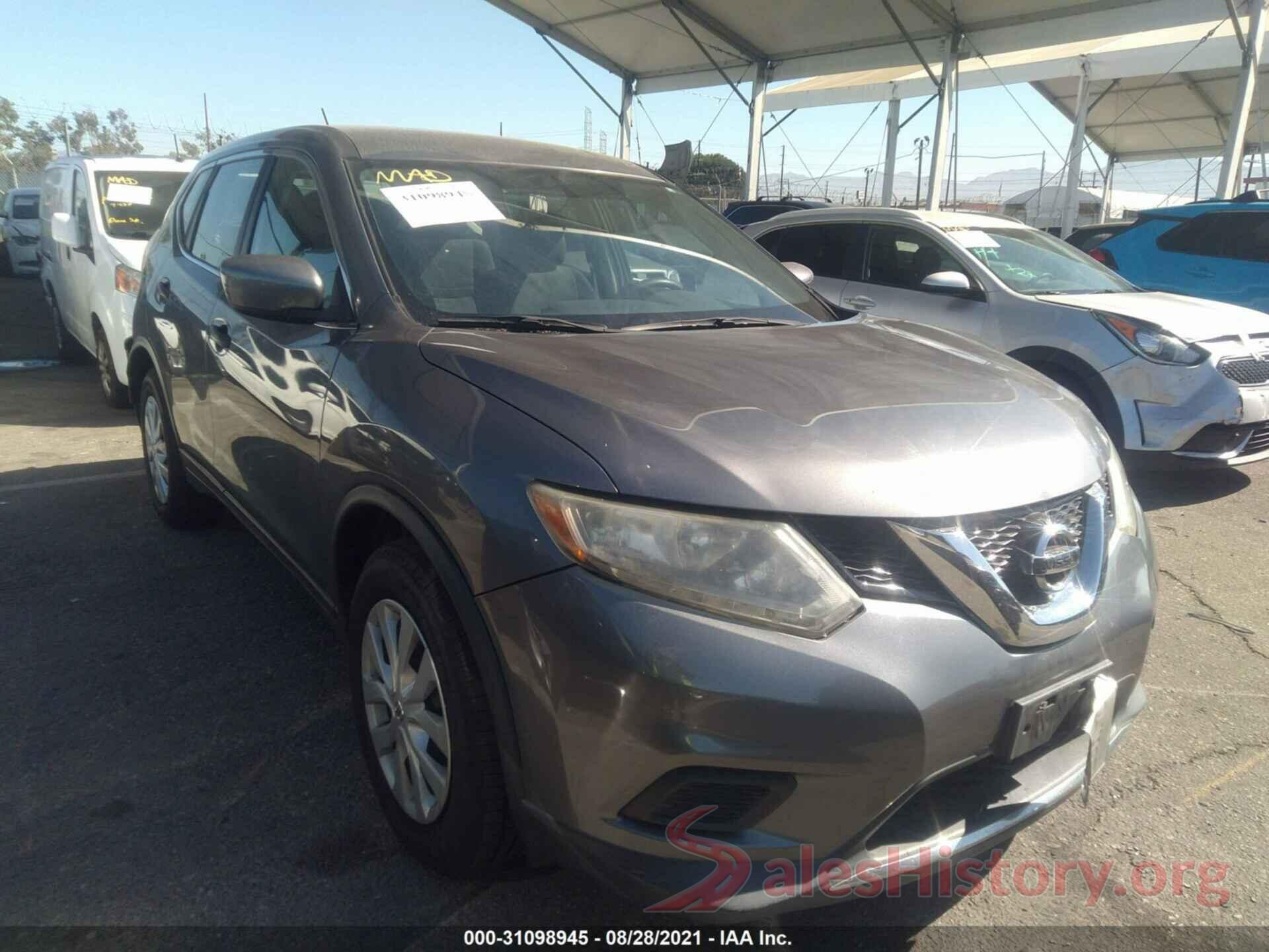 5N1AT2MT4GC813342 2016 NISSAN ROGUE