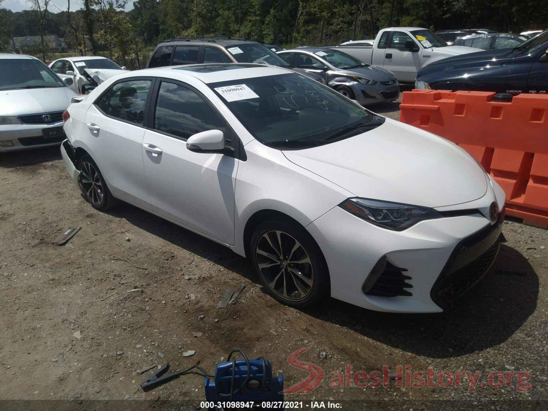 2T1BURHE5HC853741 2017 TOYOTA COROLLA