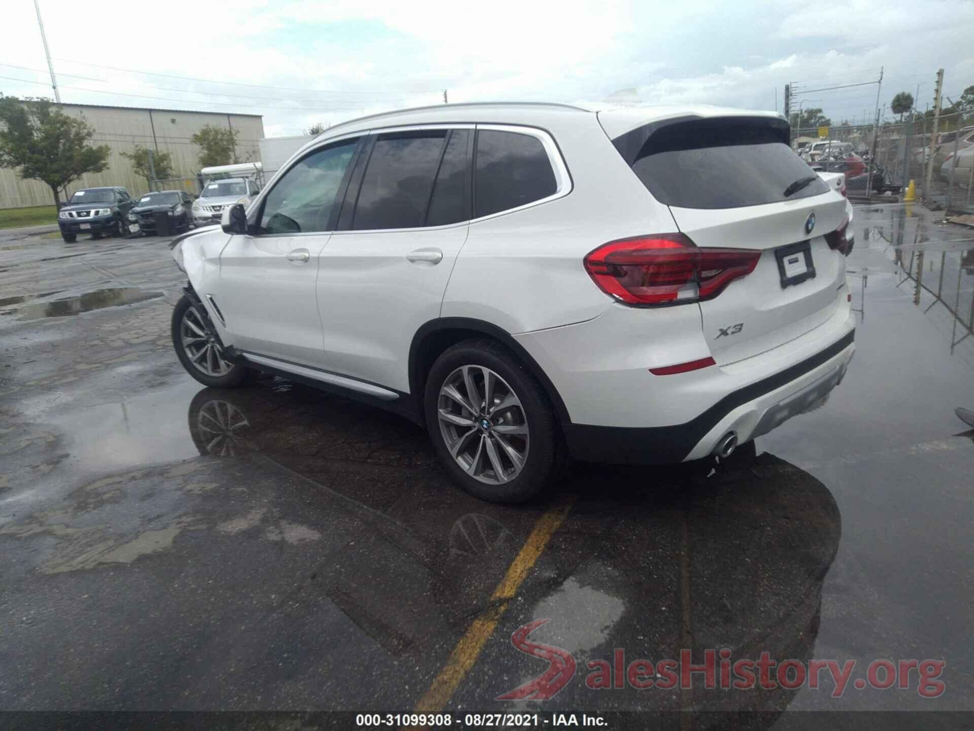 5UXTR7C55KLR50180 2019 BMW X3