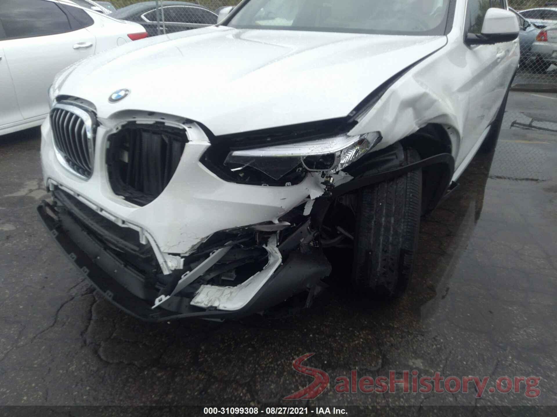 5UXTR7C55KLR50180 2019 BMW X3