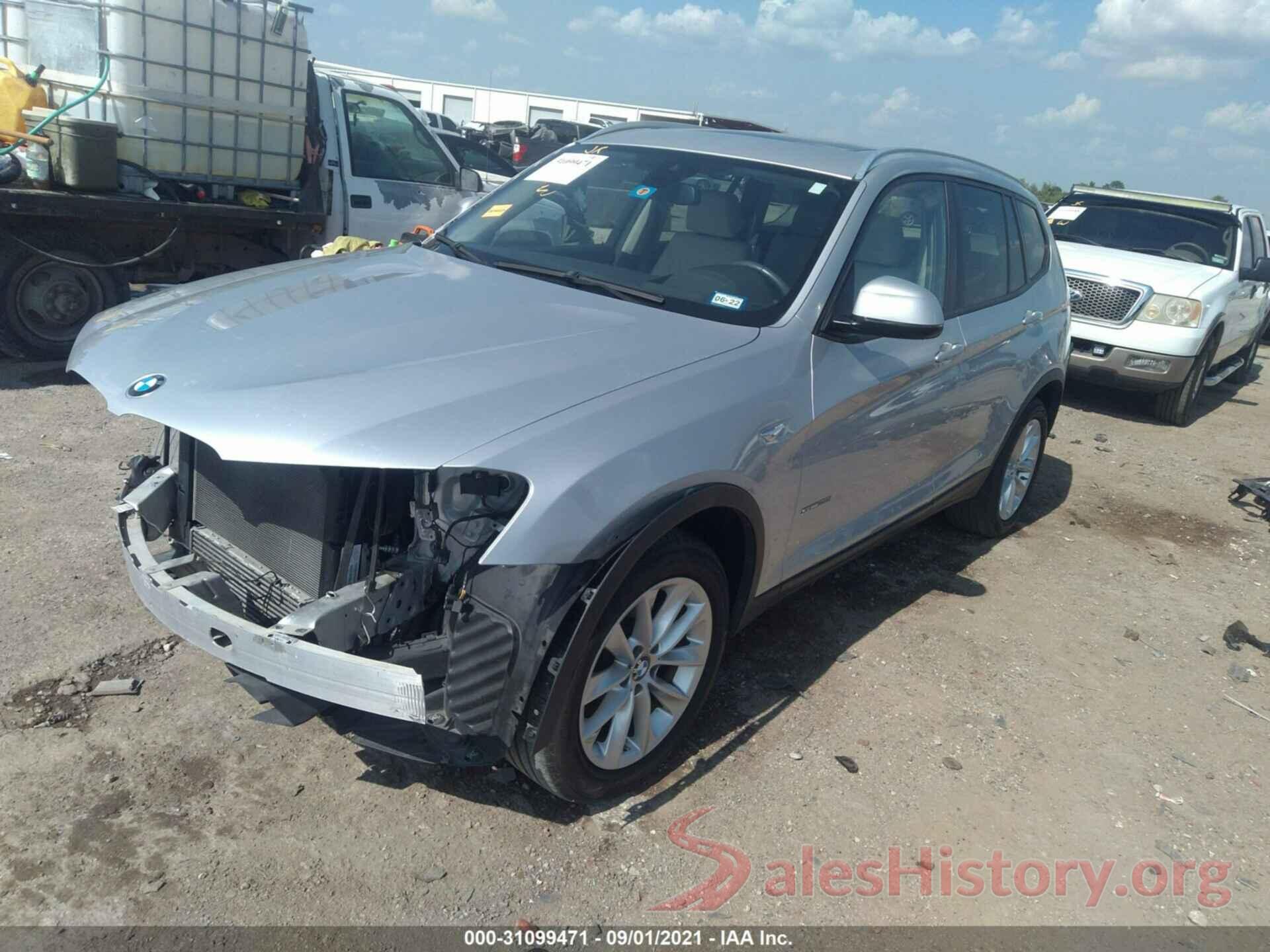 5UXWZ7C59G0R31900 2016 BMW X3