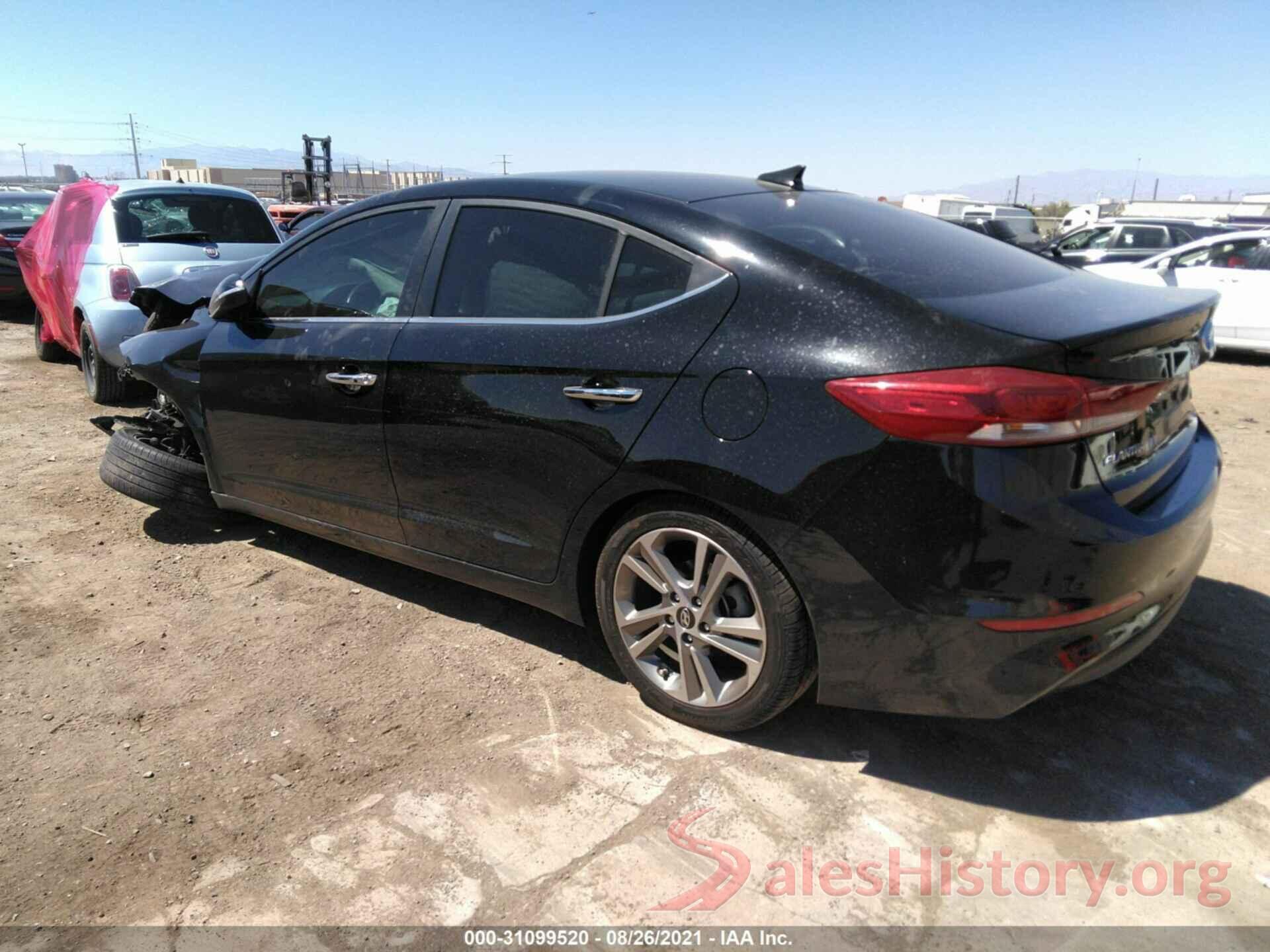 KMHD84LFXHU182842 2017 HYUNDAI ELANTRA