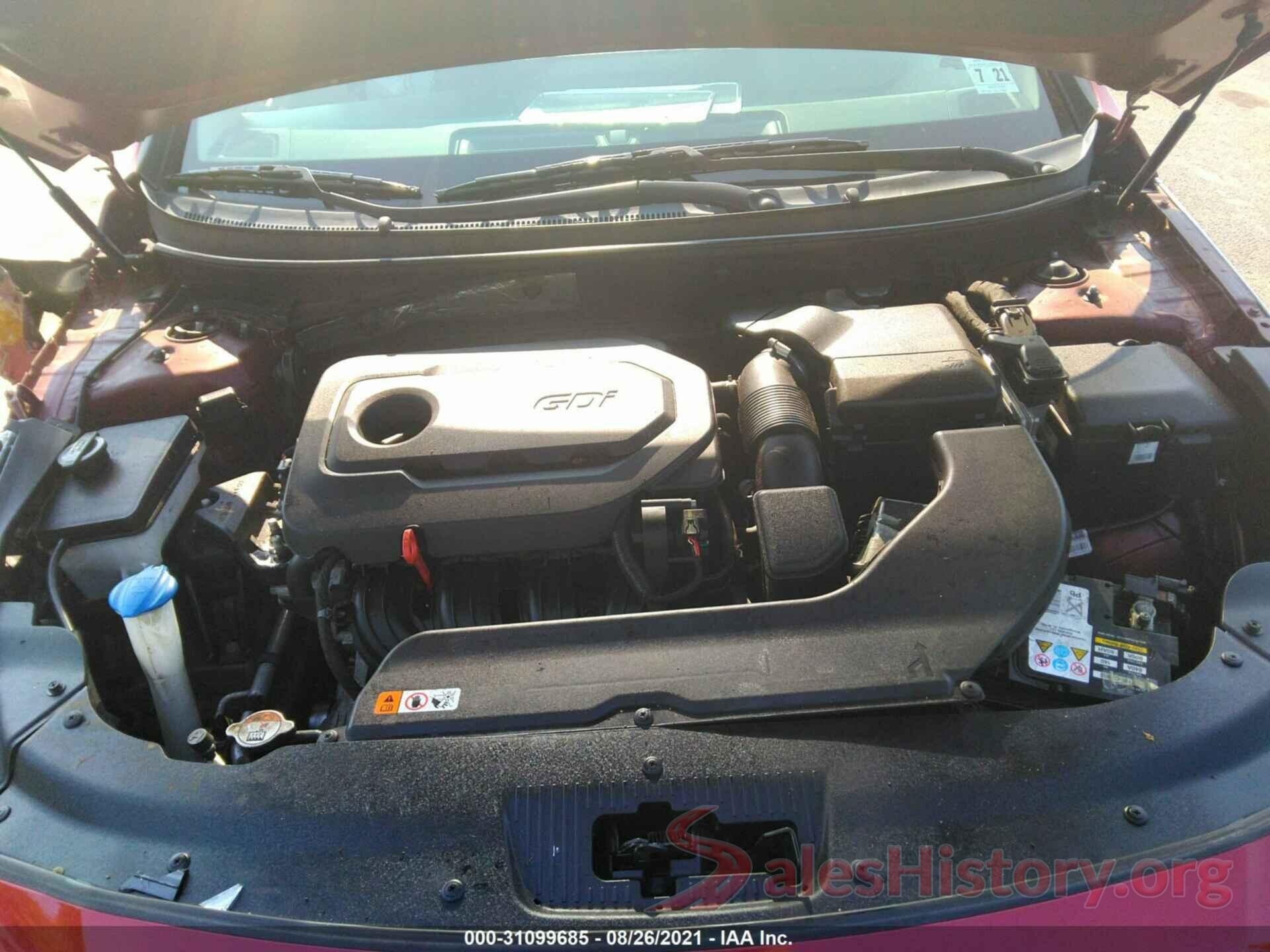 5NPE24AF8GH313675 2016 HYUNDAI SONATA