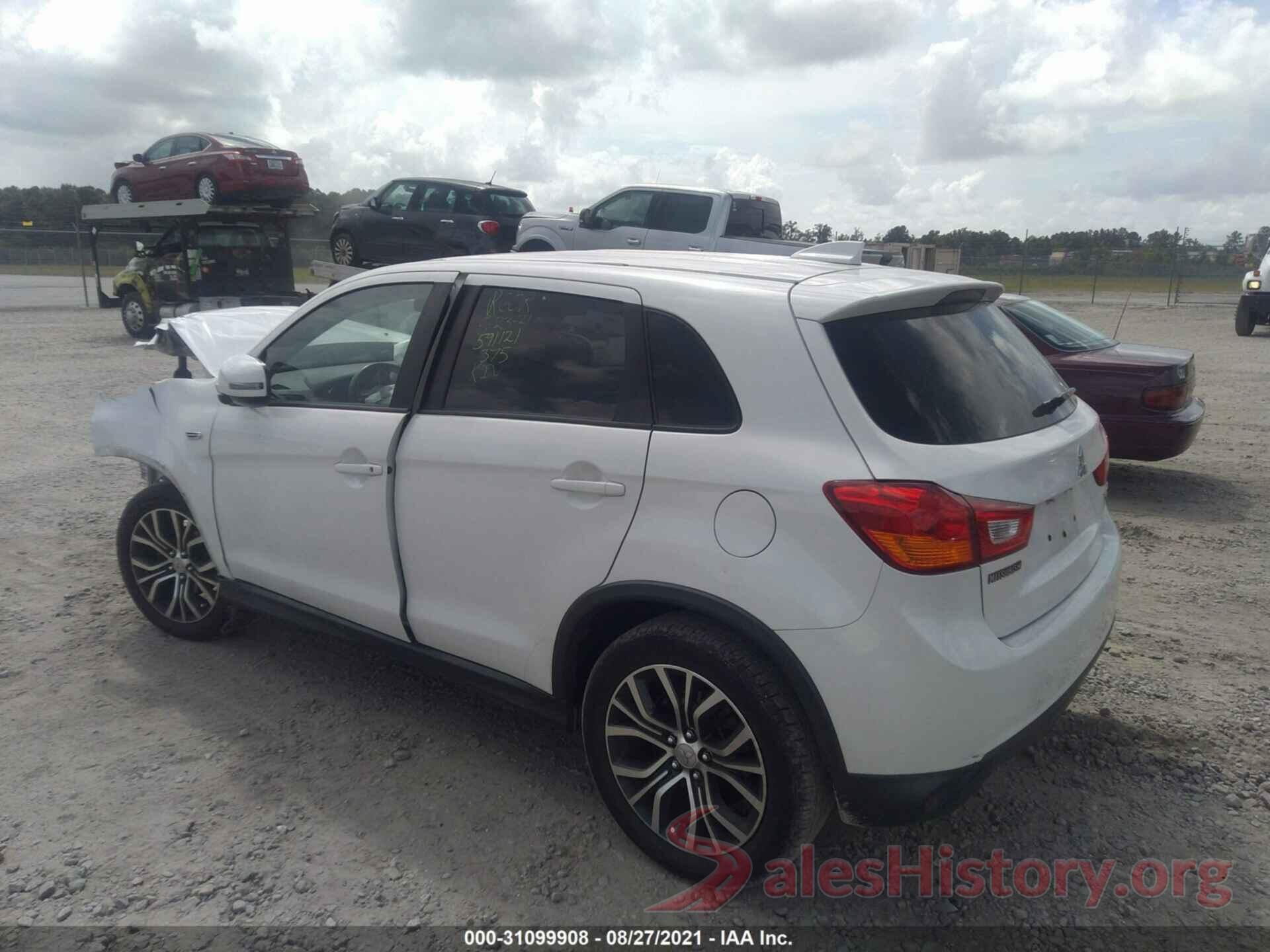 JA4AR3AU2HZ066872 2017 MITSUBISHI OUTLANDER SPORT