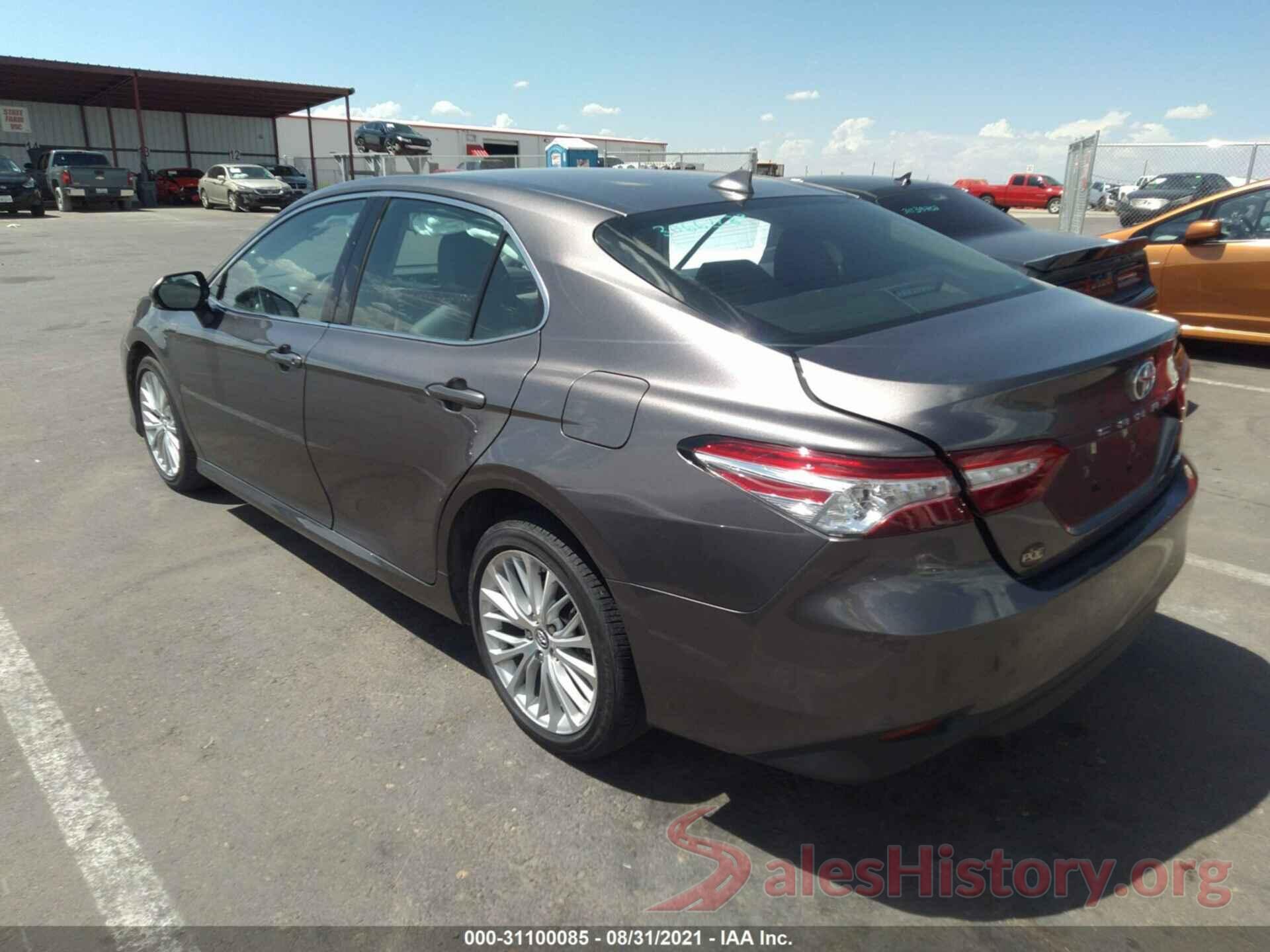 4T1B11HK6KU254031 2019 TOYOTA CAMRY