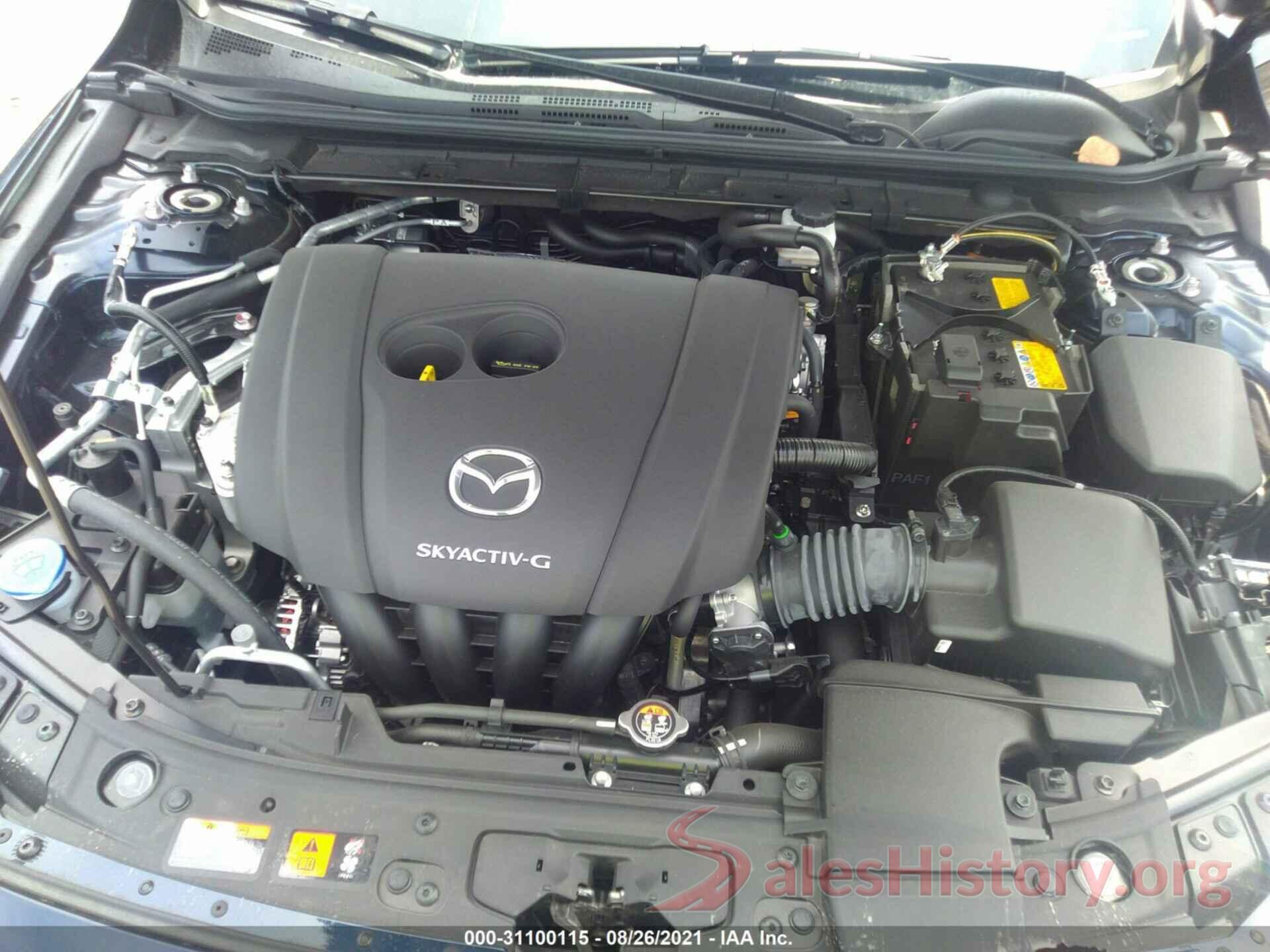 JM1BPABL1M1334037 2021 MAZDA MAZDA3 SEDAN