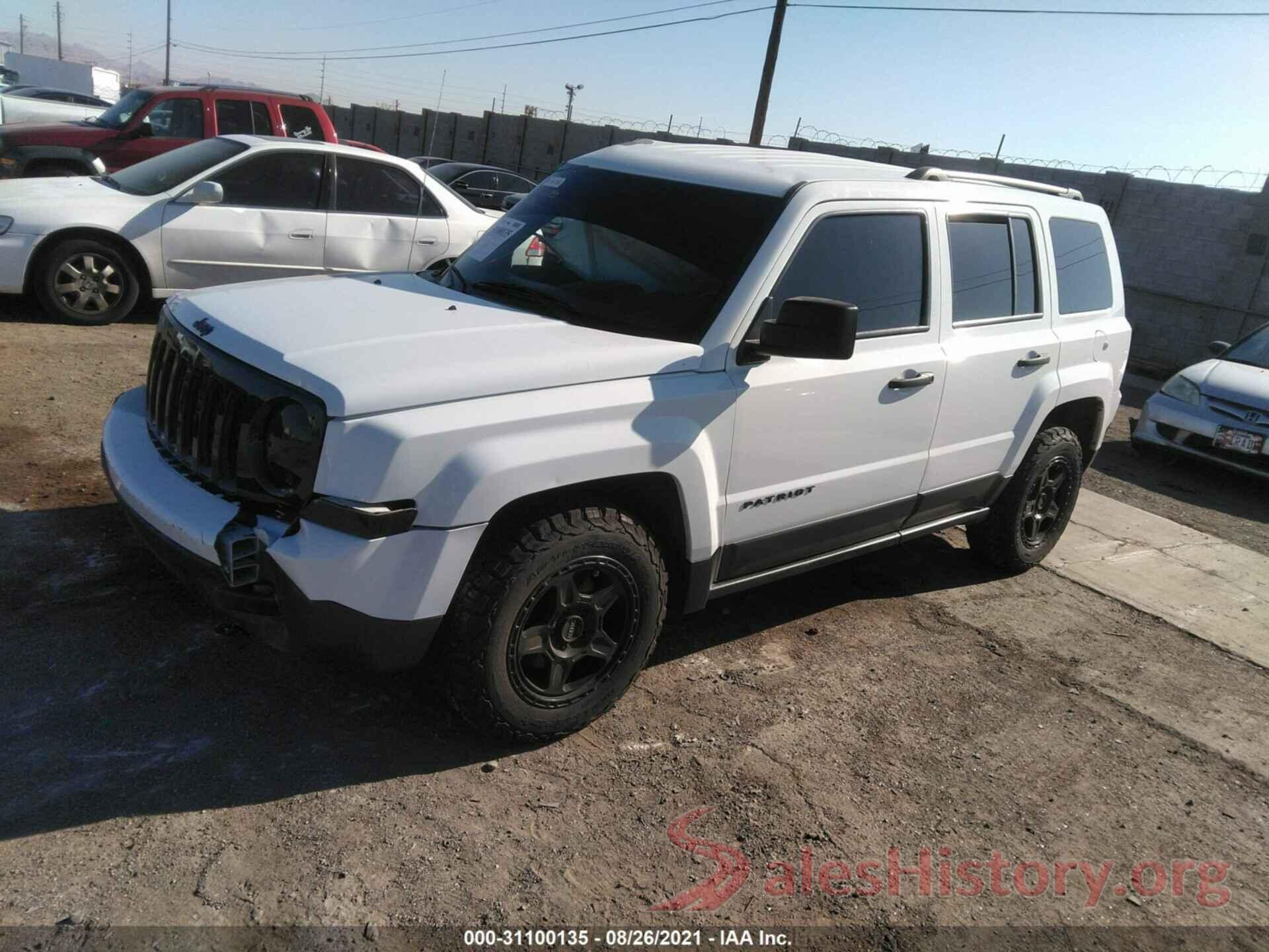 1C4NJPBA5HD130880 2017 JEEP PATRIOT