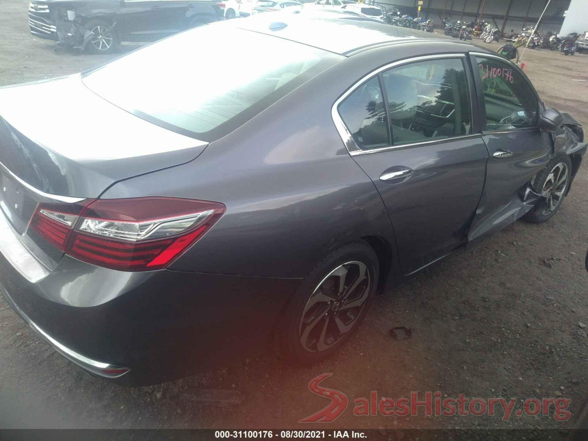 1HGCR2F81GA086095 2016 HONDA ACCORD SEDAN