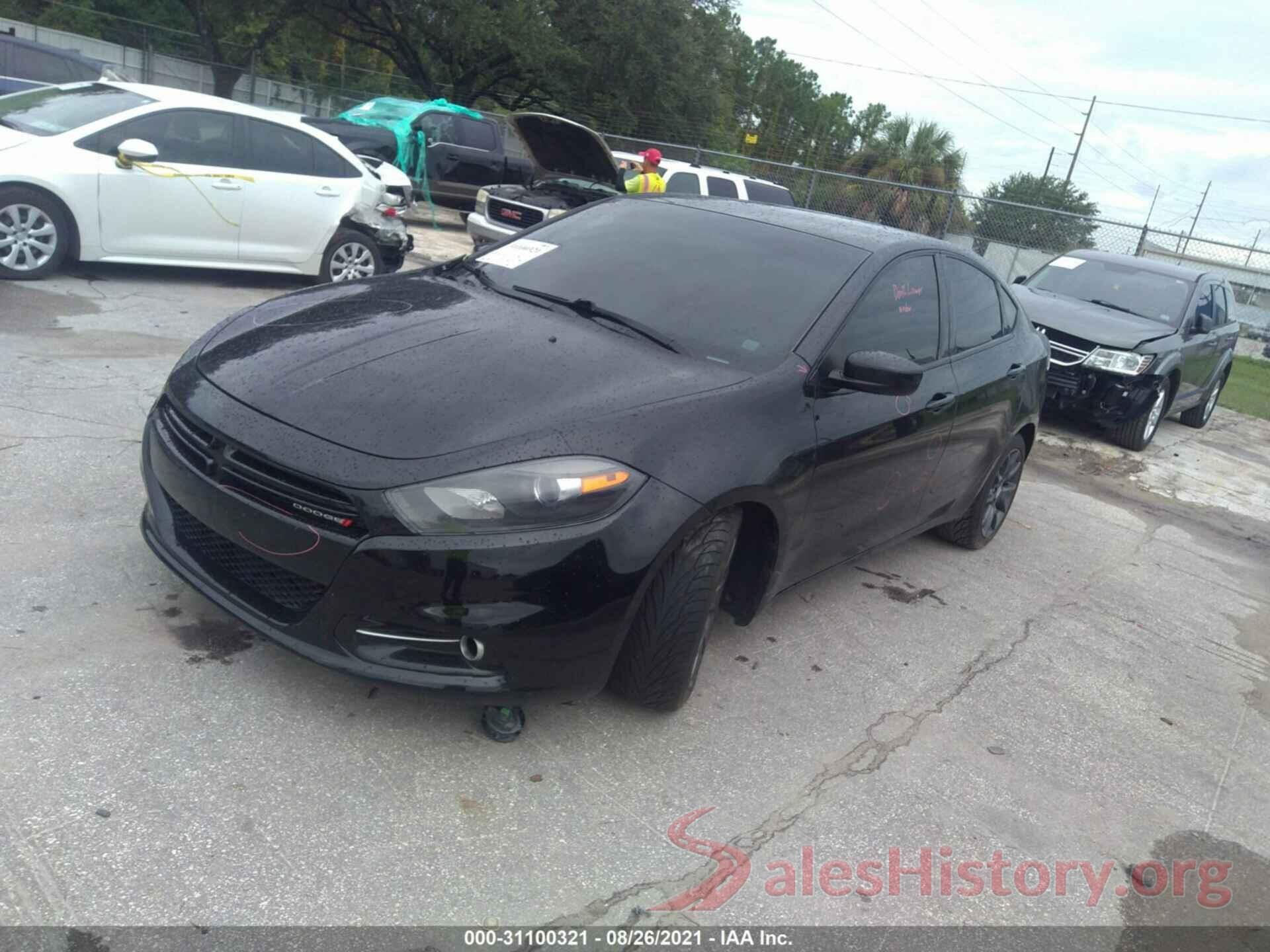 1C3CDFBB1GD530309 2016 DODGE DART