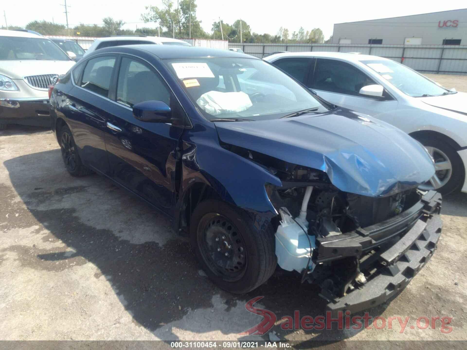 3N1AB7AP2KY375371 2019 NISSAN SENTRA