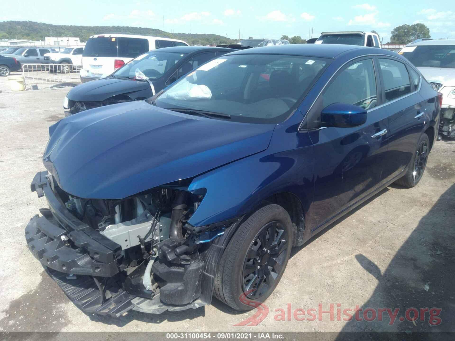 3N1AB7AP2KY375371 2019 NISSAN SENTRA