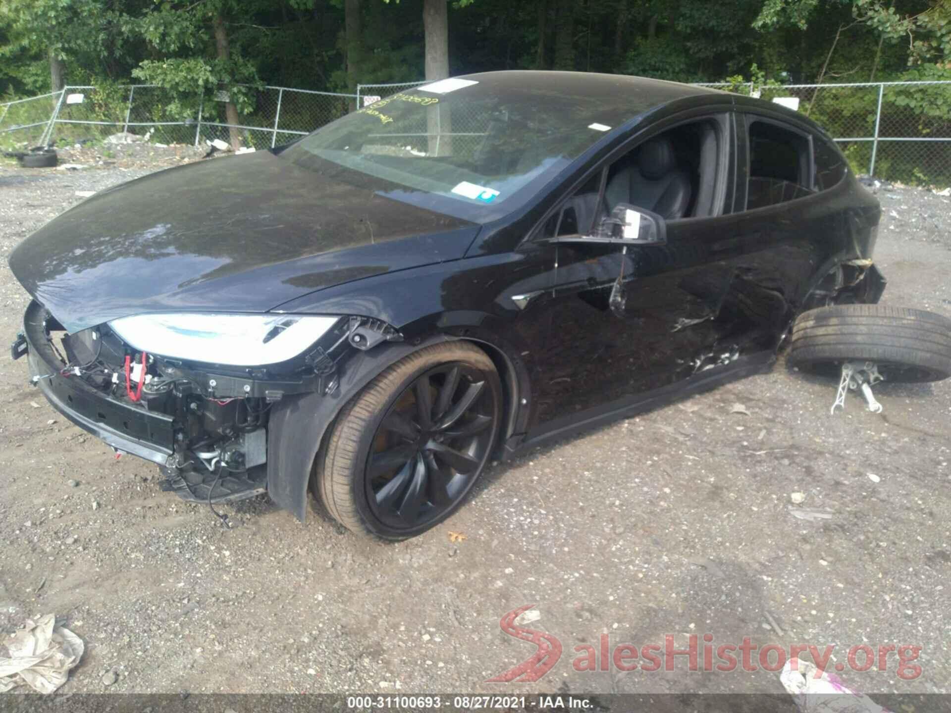 5YJXCAE26MF323434 2021 TESLA MODEL X