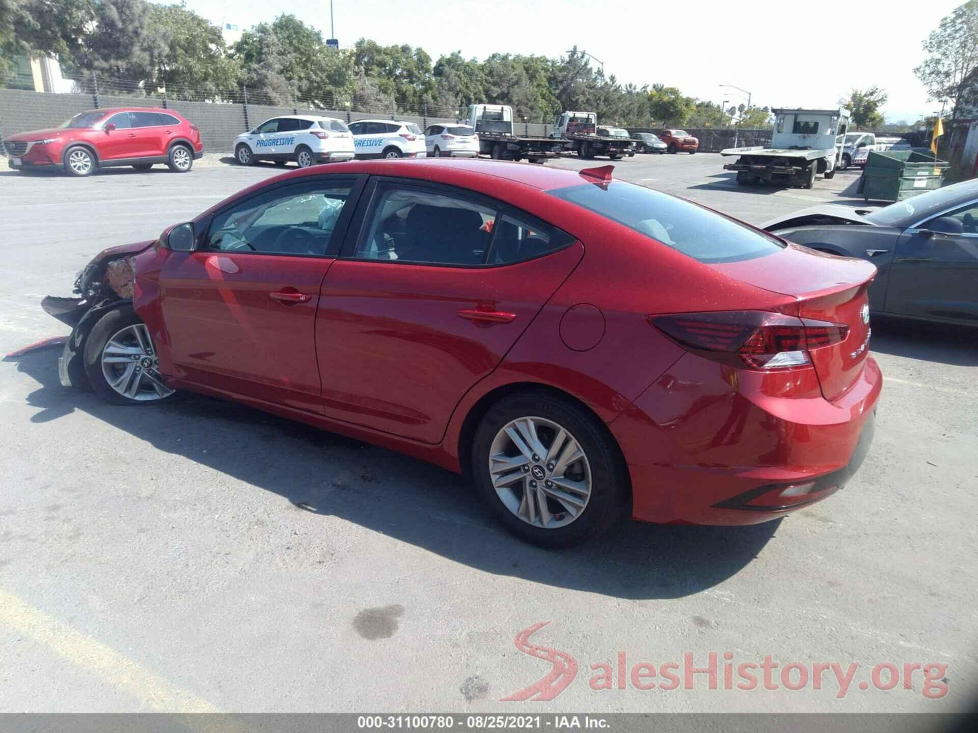 5NPD84LF9KH420816 2019 HYUNDAI ELANTRA