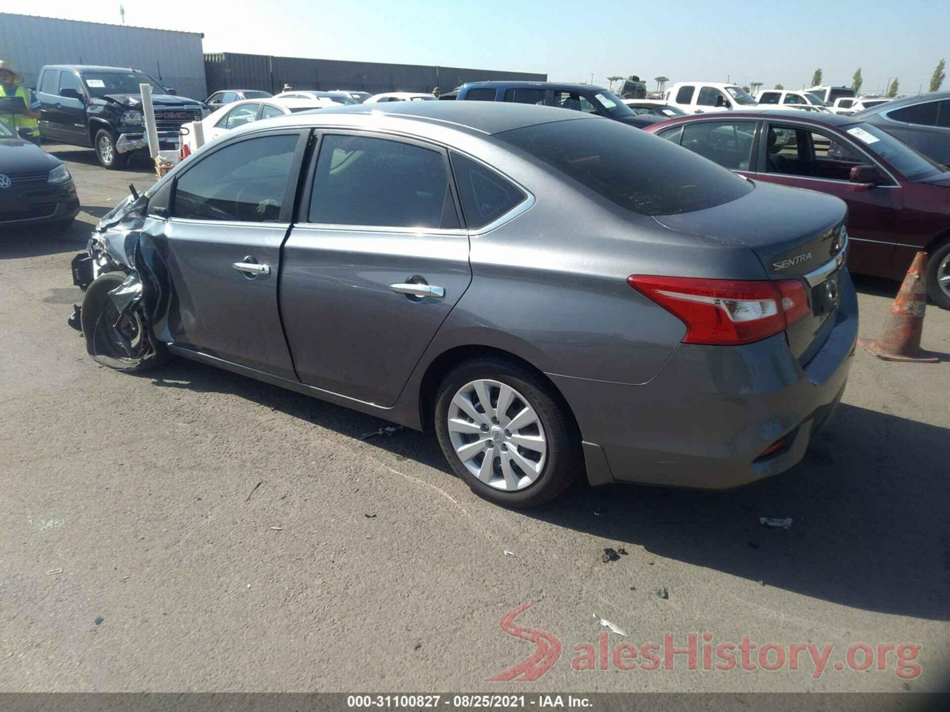 3N1AB7AP5KY401574 2019 NISSAN SENTRA