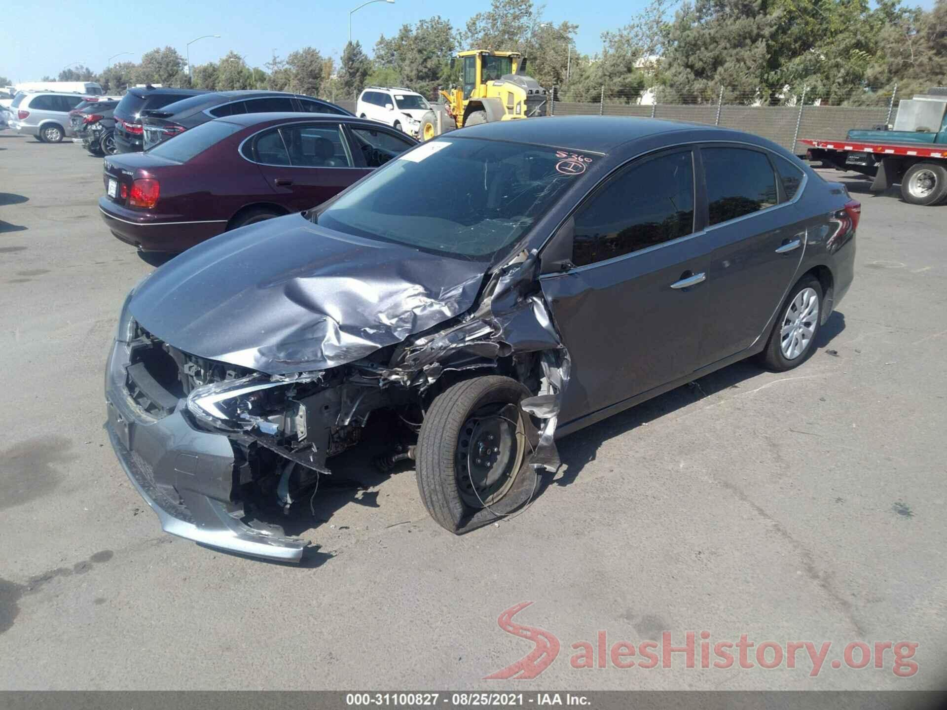 3N1AB7AP5KY401574 2019 NISSAN SENTRA