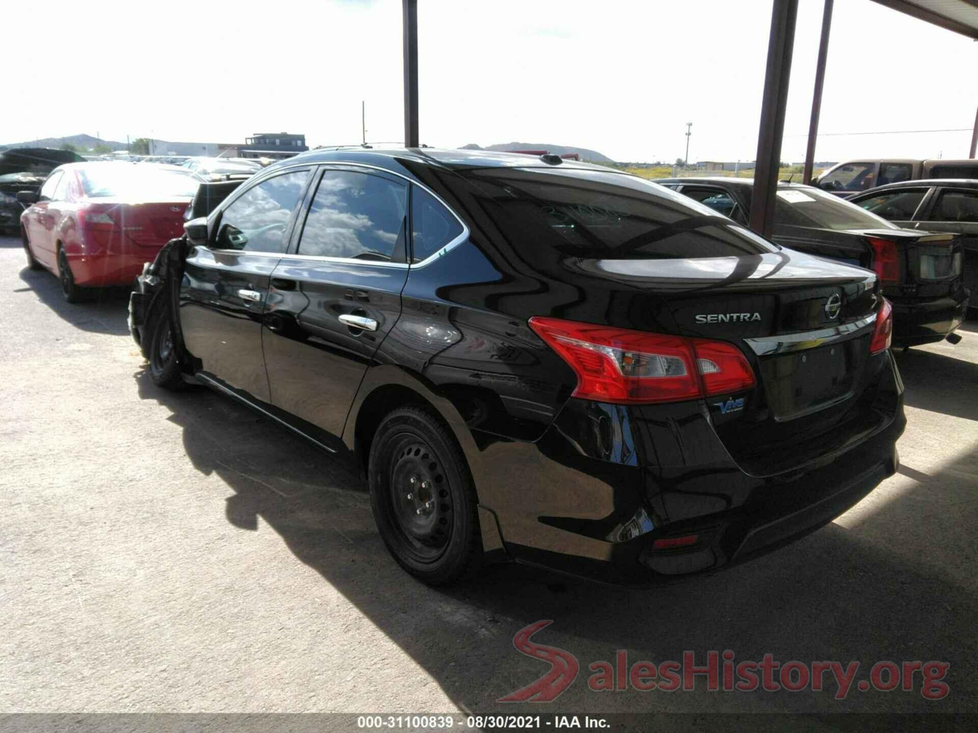 3N1AB7AP4GY289583 2016 NISSAN SENTRA