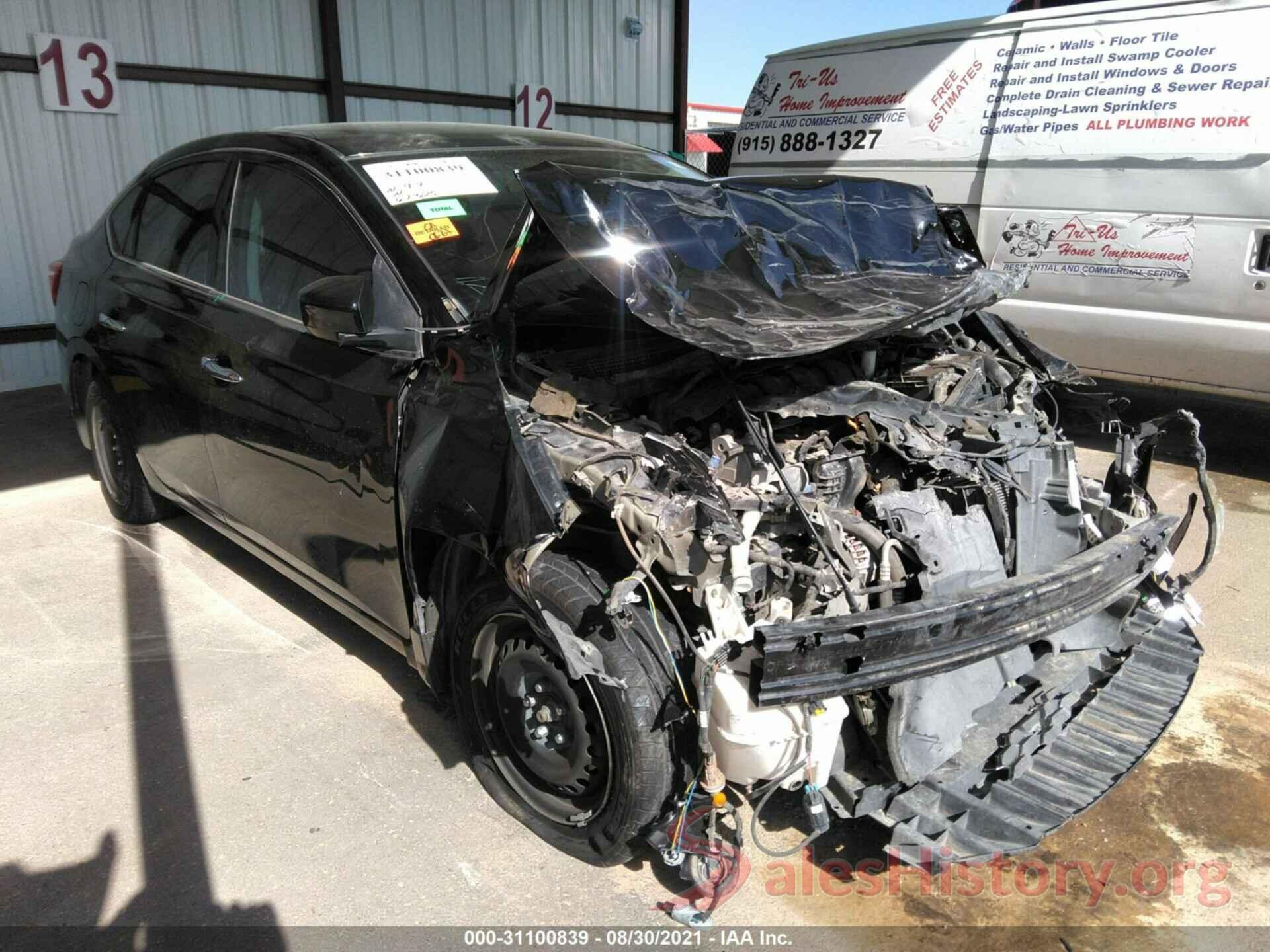 3N1AB7AP4GY289583 2016 NISSAN SENTRA