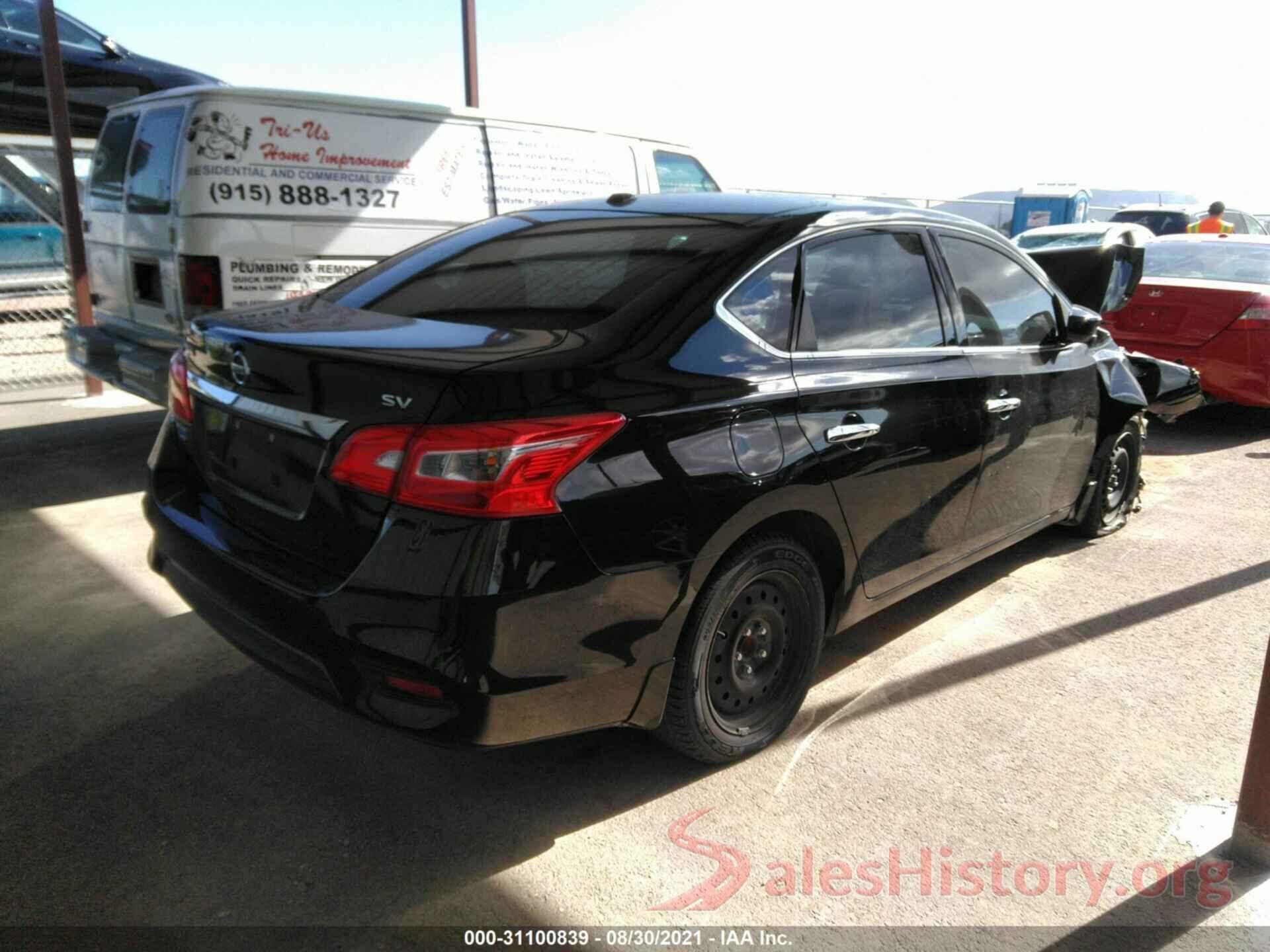 3N1AB7AP4GY289583 2016 NISSAN SENTRA