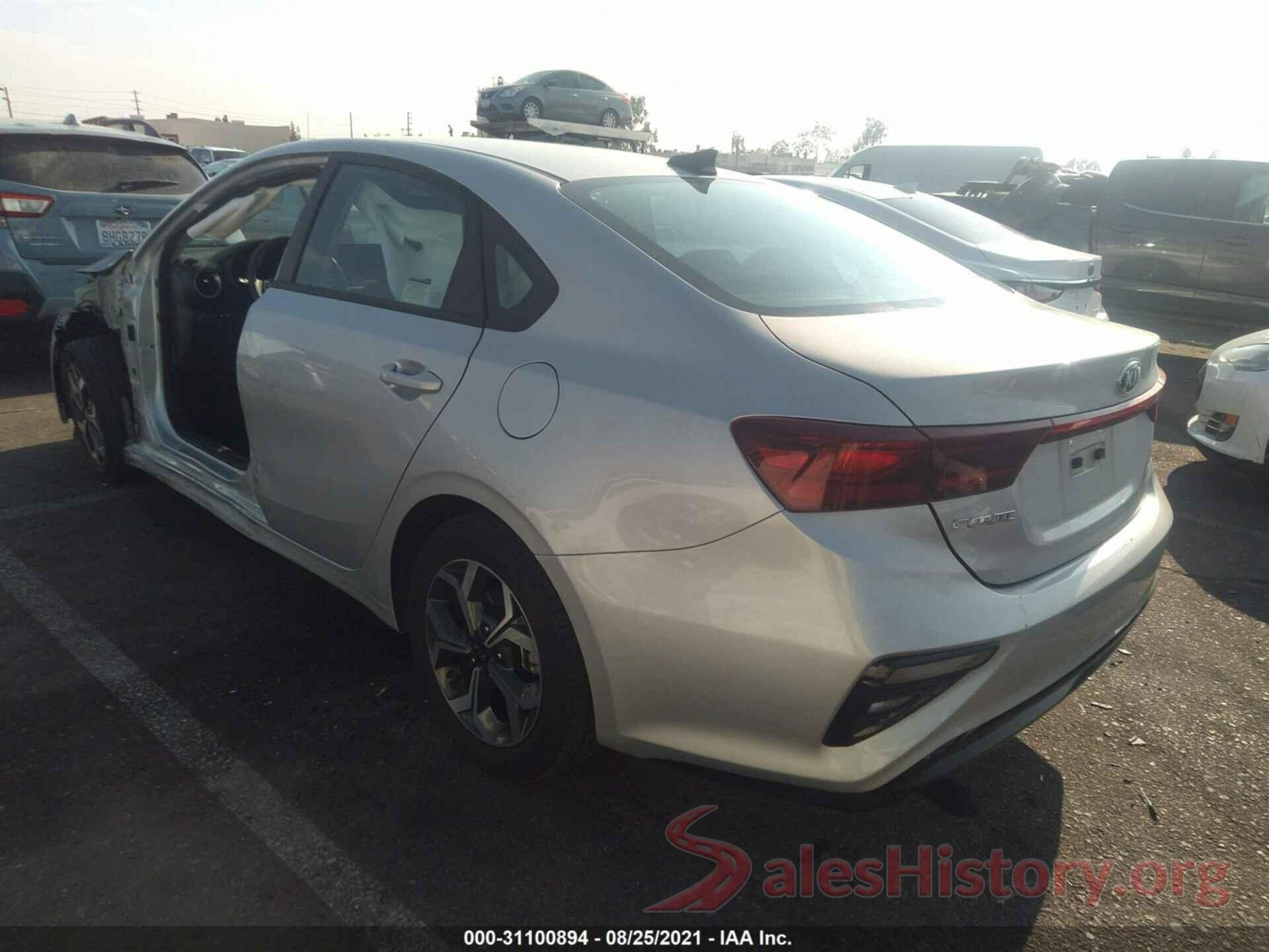 3KPF24AD3LE175481 2020 KIA FORTE